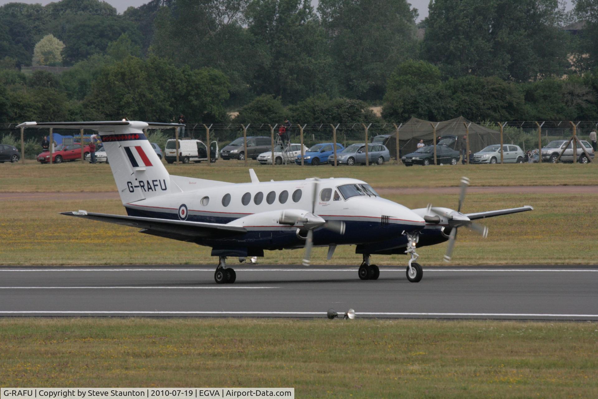 G-RAFU, 2009 Hawker Beechcraft B200GT Super King Air C/N BY-90, Taken at the Royal International Air Tattoo 2010