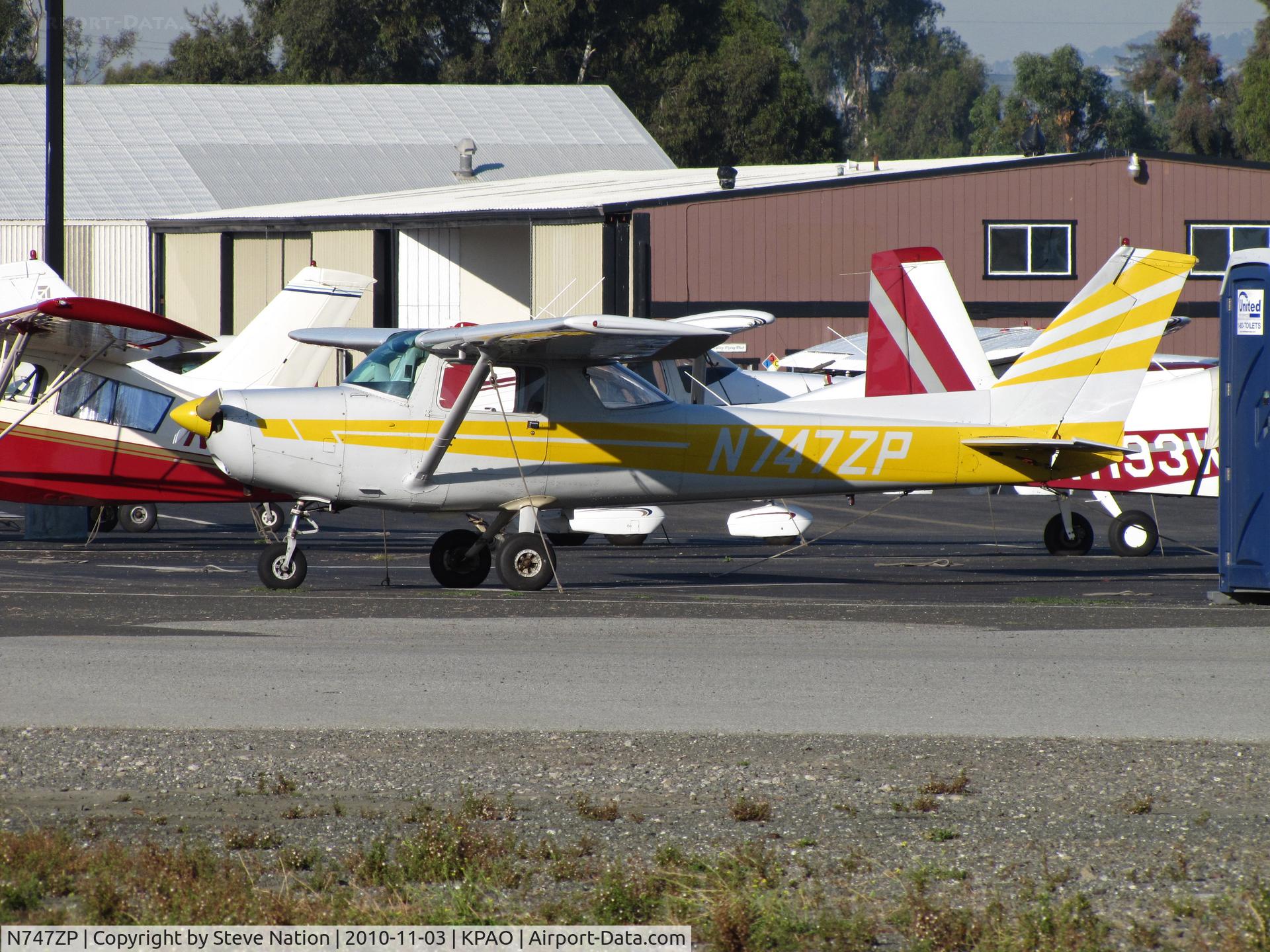 N747ZP, 1977 Cessna 152 C/N 15279476, Advantage Aviation 1977 Cessna 152 @ KPAO/Palo Alto, CA home base