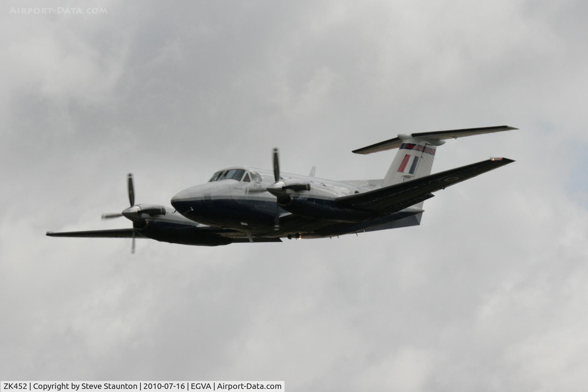 ZK452, 2003 Raytheon B200 King Air C/N BB-1832, Taken at the Royal International Air Tattoo 2010