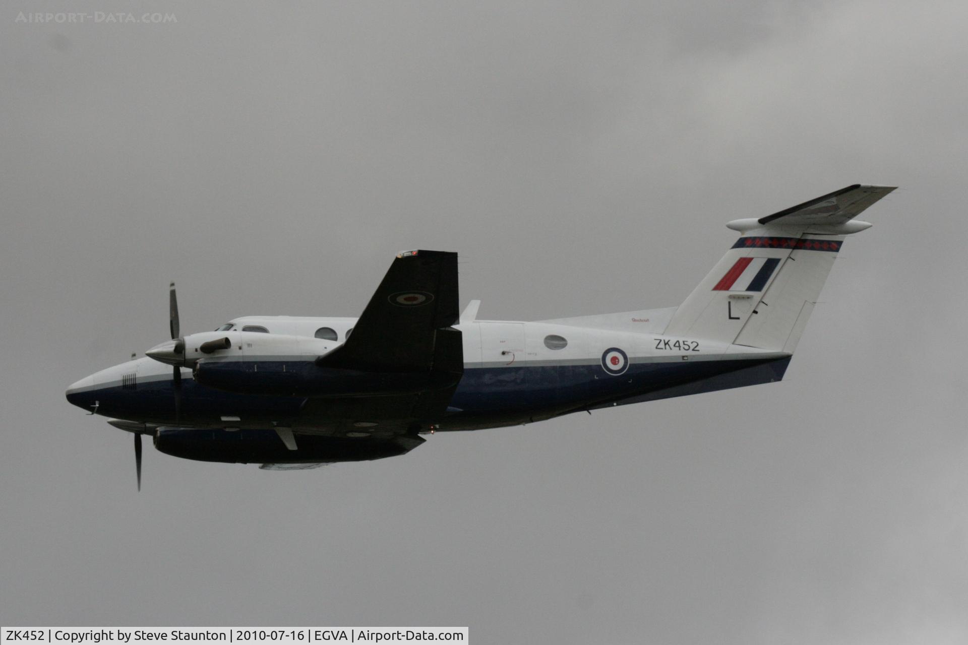 ZK452, 2003 Raytheon B200 King Air C/N BB-1832, Taken at the Royal International Air Tattoo 2010
