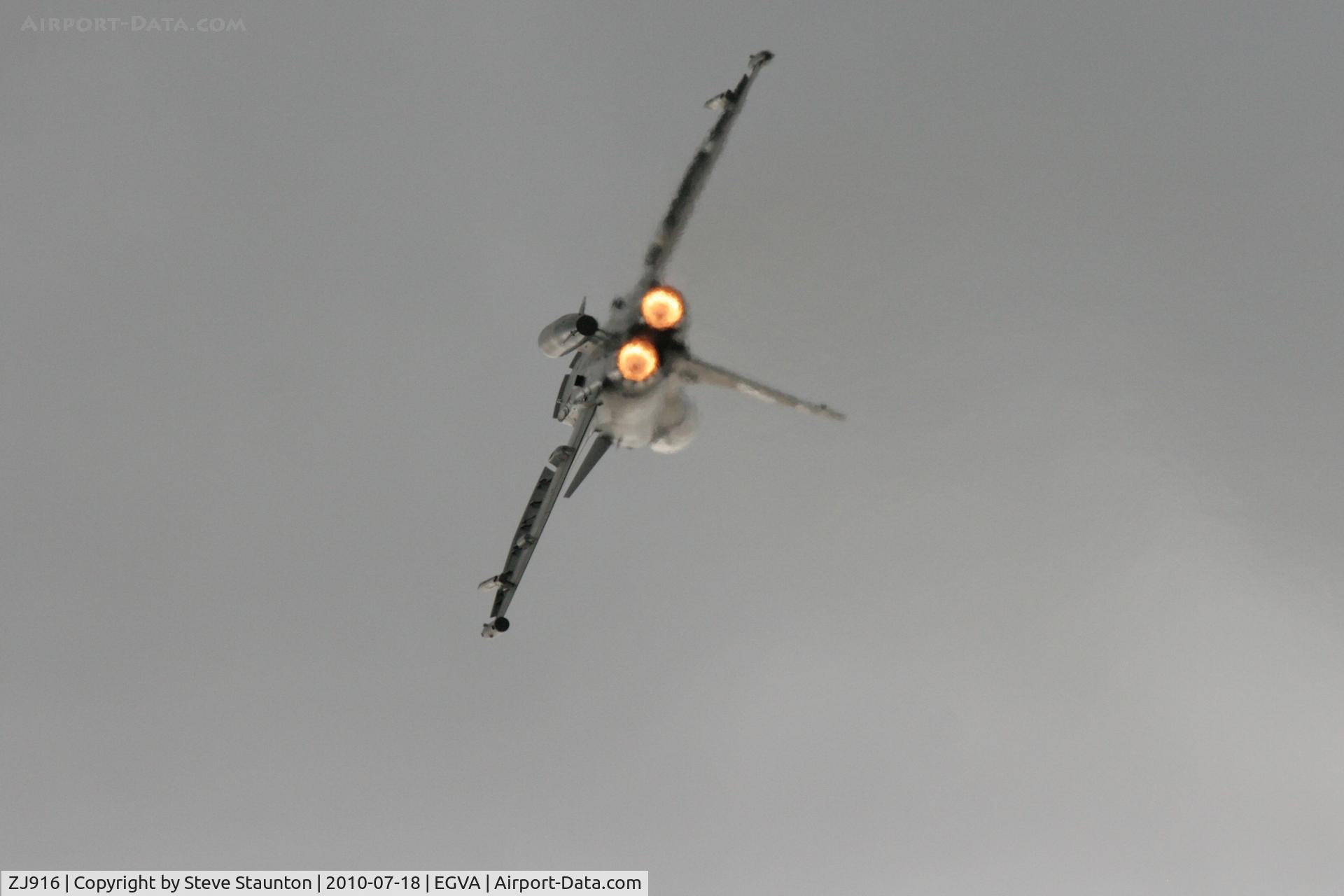ZJ916, 2005 Eurofighter EF-2000 Typhoon FGR4 C/N 0057/BS007, Taken at the Royal International Air Tattoo 2010