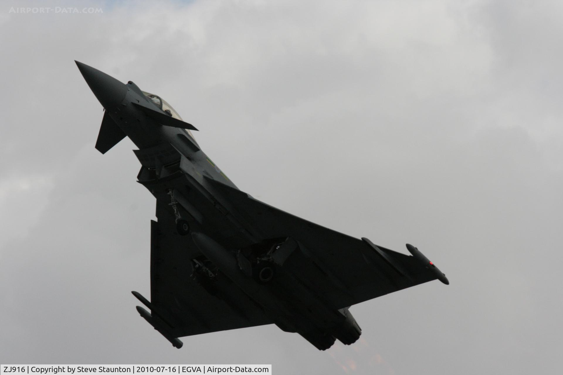 ZJ916, 2005 Eurofighter EF-2000 Typhoon FGR4 C/N 0057/BS007, Taken at the Royal International Air Tattoo 2010