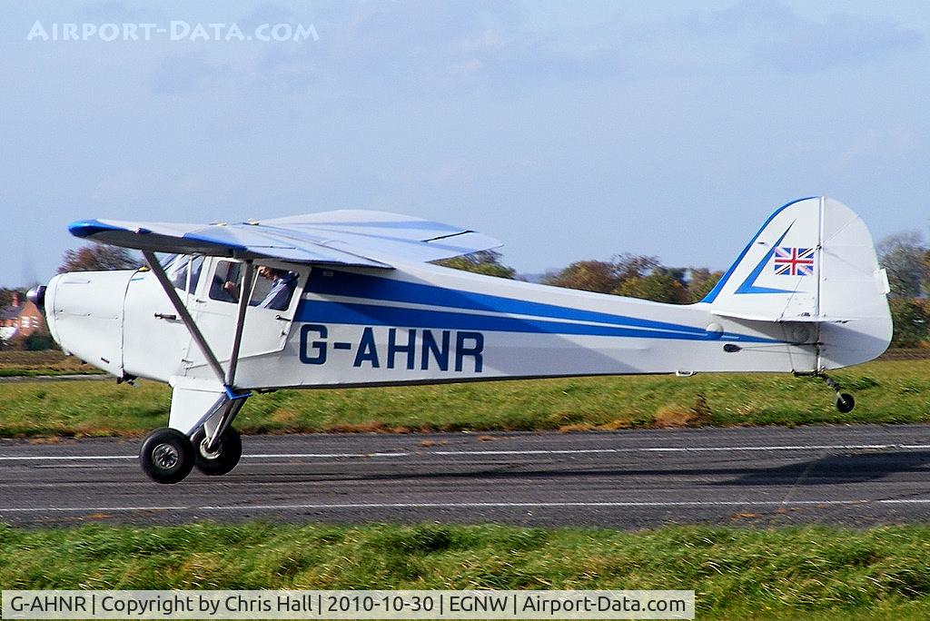 G-AHNR, 1946 Taylorcraft BC-12D Twosome C/N 7204, at the 