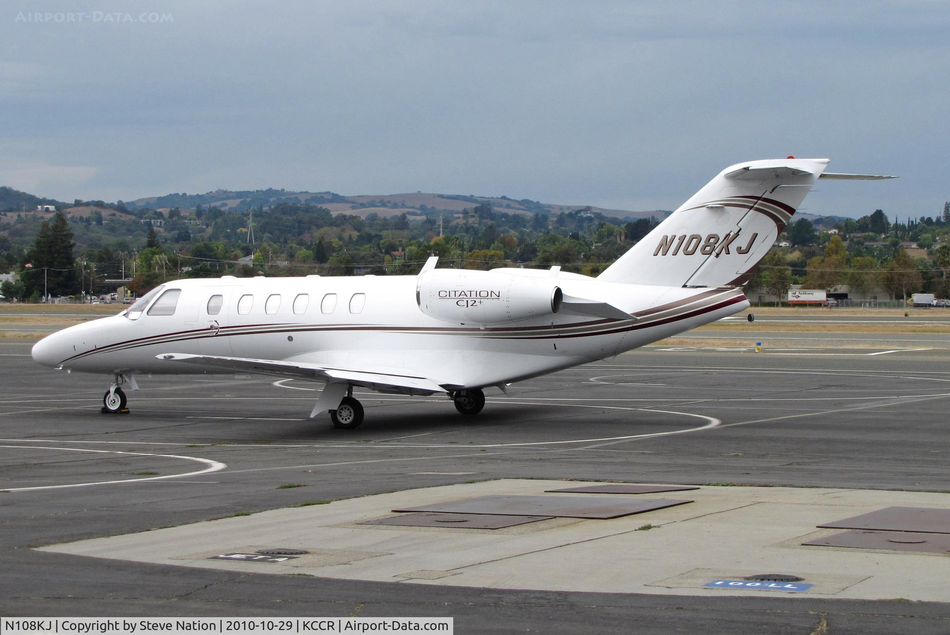 N108KJ, Cessna 525A CitationJet CJ2+ C/N 525A-0416, Cocordia Resources Inc. (Wilmington, DE) visiting Concord (no 