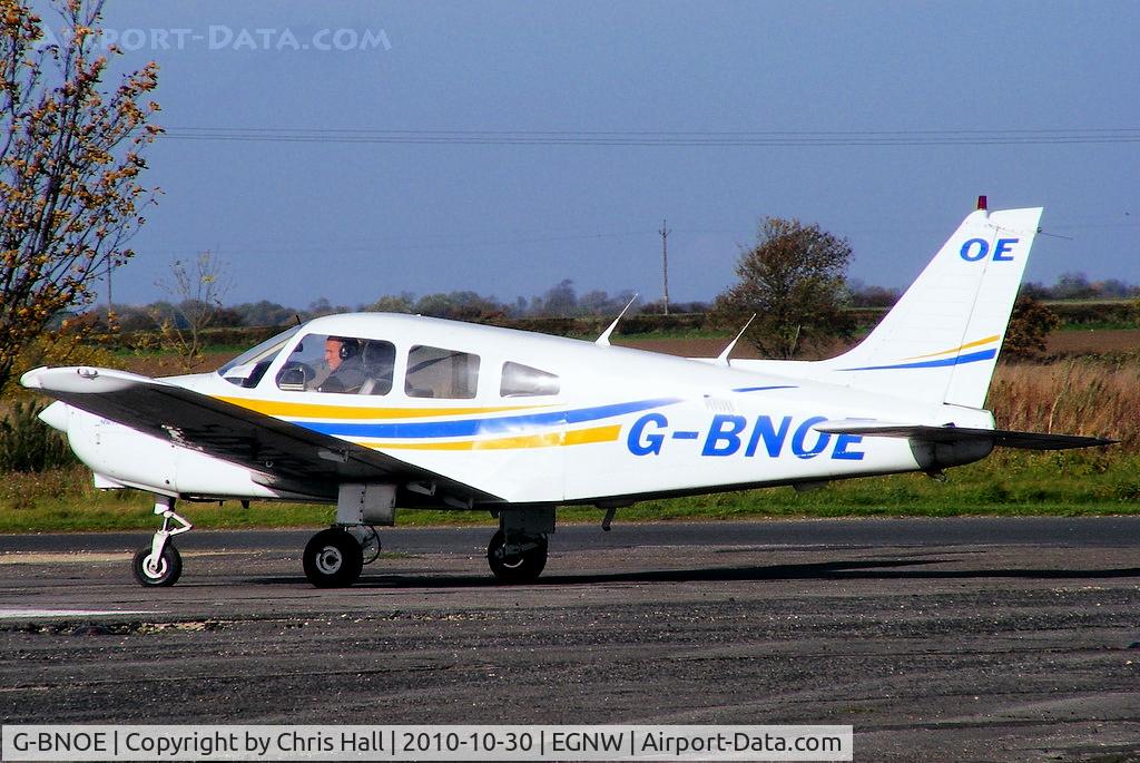 G-BNOE, 1987 Piper PA-28-161 Cherokee Warrior II C/N 2816013, at the 