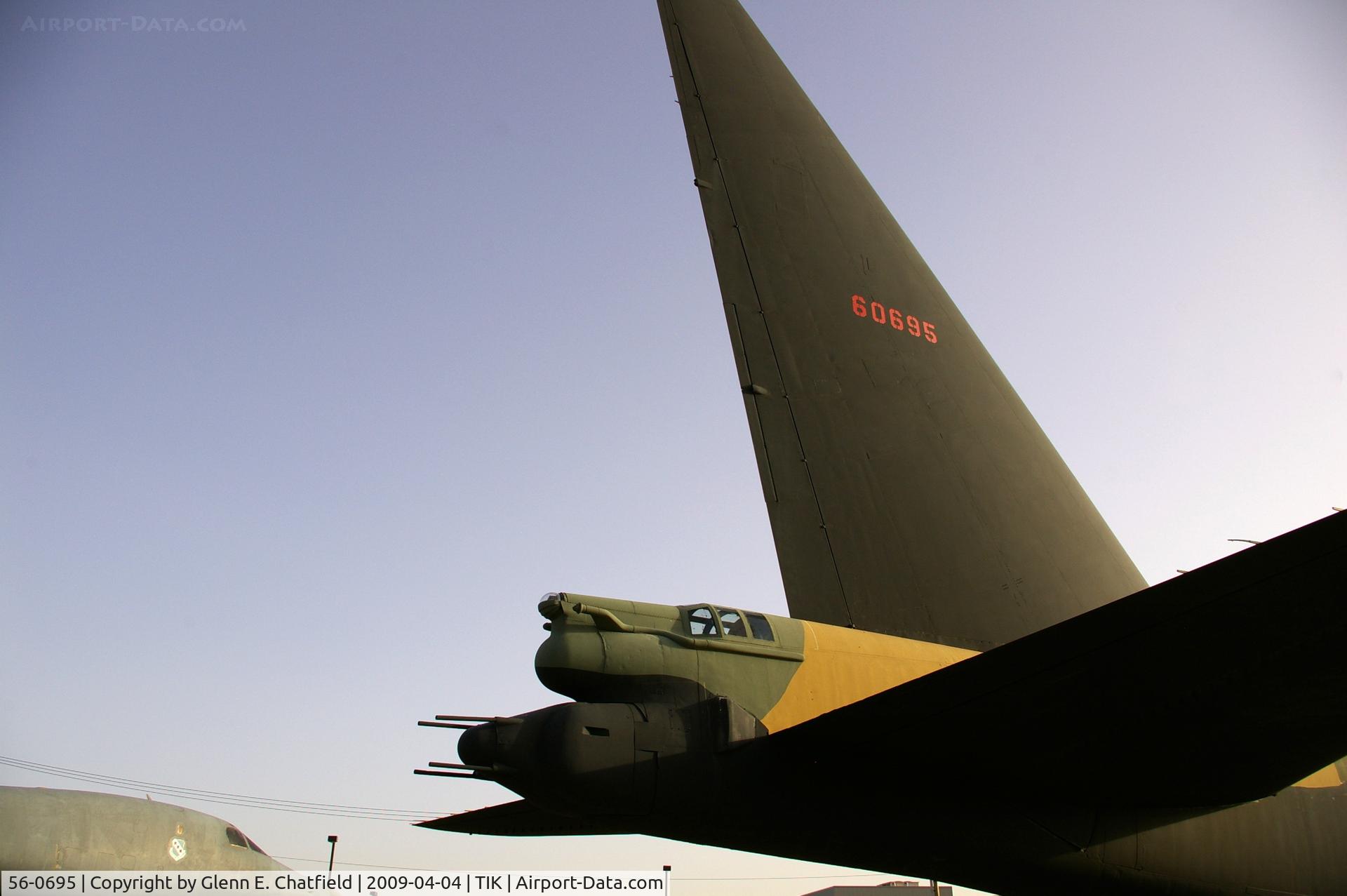 56-0695, 1956 Boeing B-52D-40-BW Stratofortress C/N 464066, Heritage Collection at Tinker AFB, OK