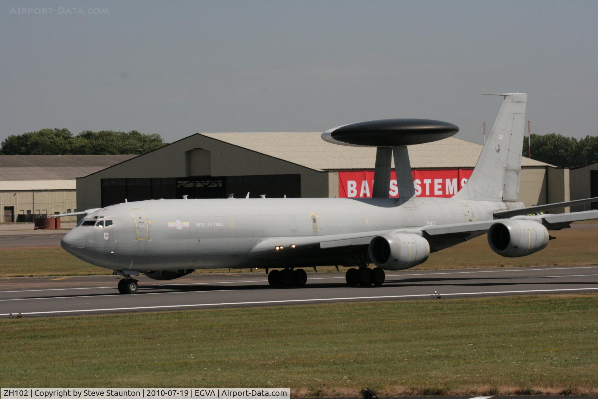 ZH102, 1990 Boeing E-3D Sentry AEW.1 C/N 24110, Taken at the Royal International Air Tattoo 2010