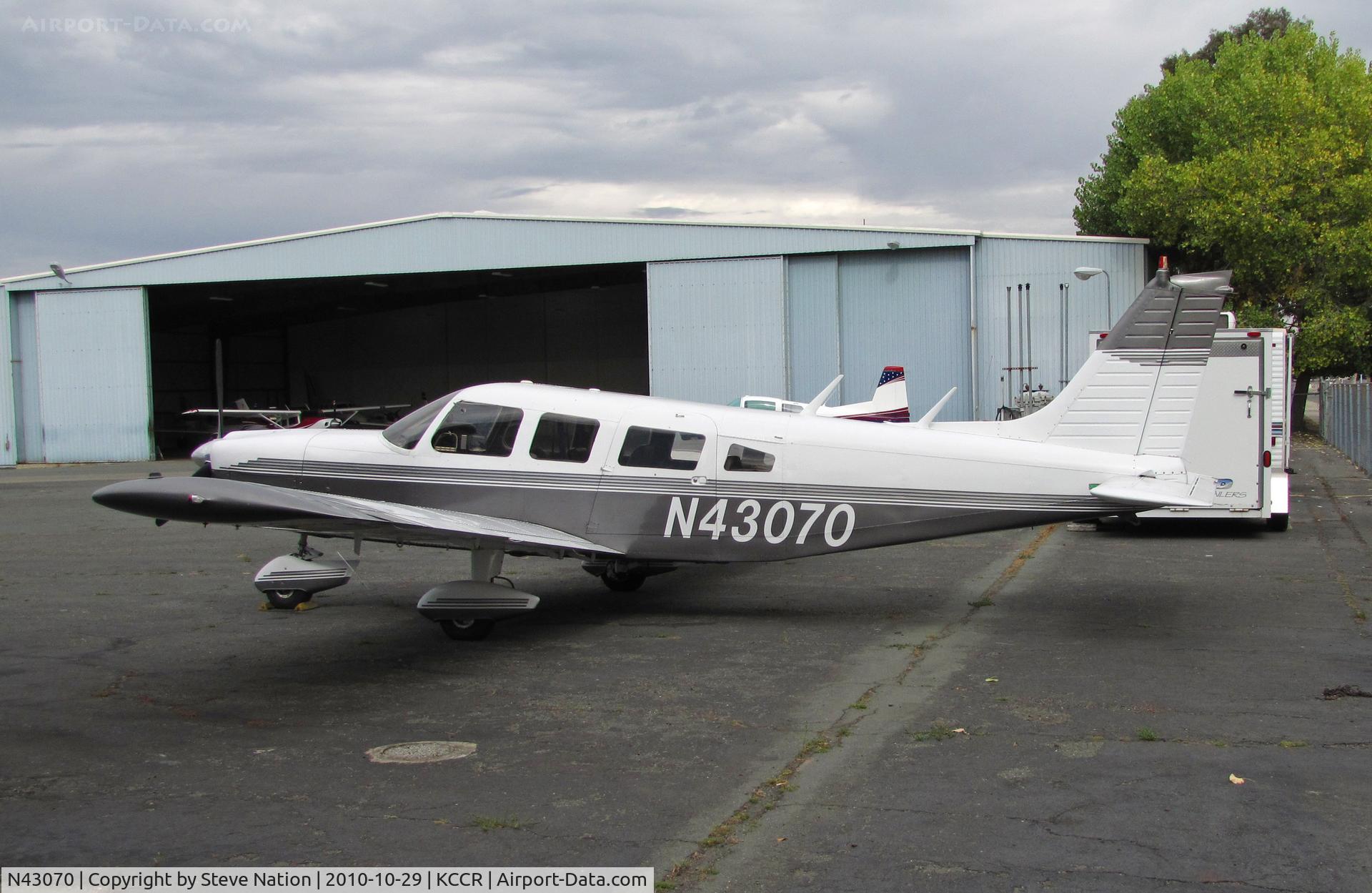 N43070, 1974 Piper PA-32-300 Cherokee Six C/N 32-7440115, Locally-based 1974 Piper PA-32-300 @ KCCR/Buchanan Field, Concord, CA