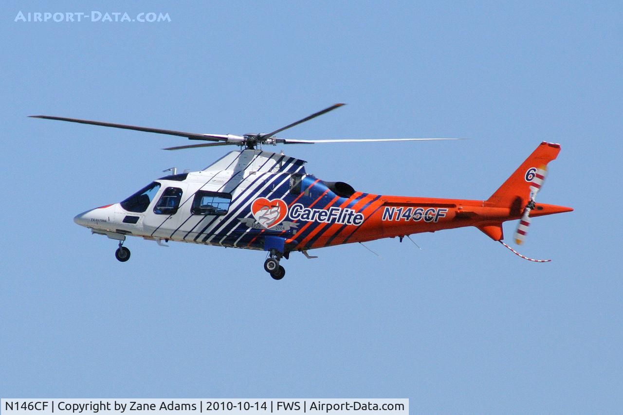 N146CF, 2003 Agusta A-109E C/N 11220, Careflite at Fort Worth Spinks Airport