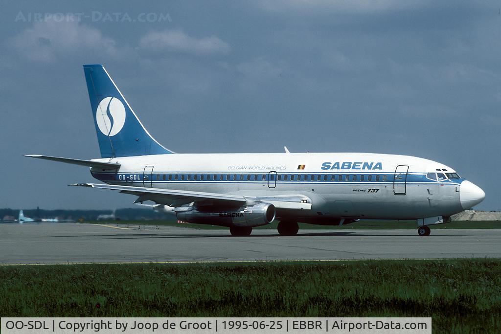 OO-SDL, 1975 Boeing 737-229 C/N 21136, When Sabena was still alive...