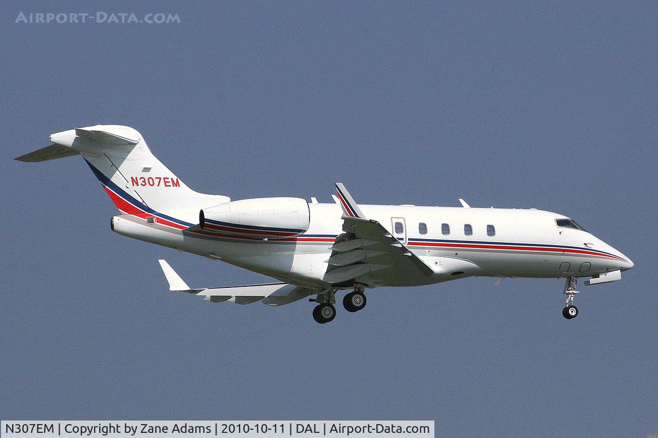 N307EM, Bombardier Challenger 300 (BD-100-1A10) C/N 20283, At Dallas Love Field