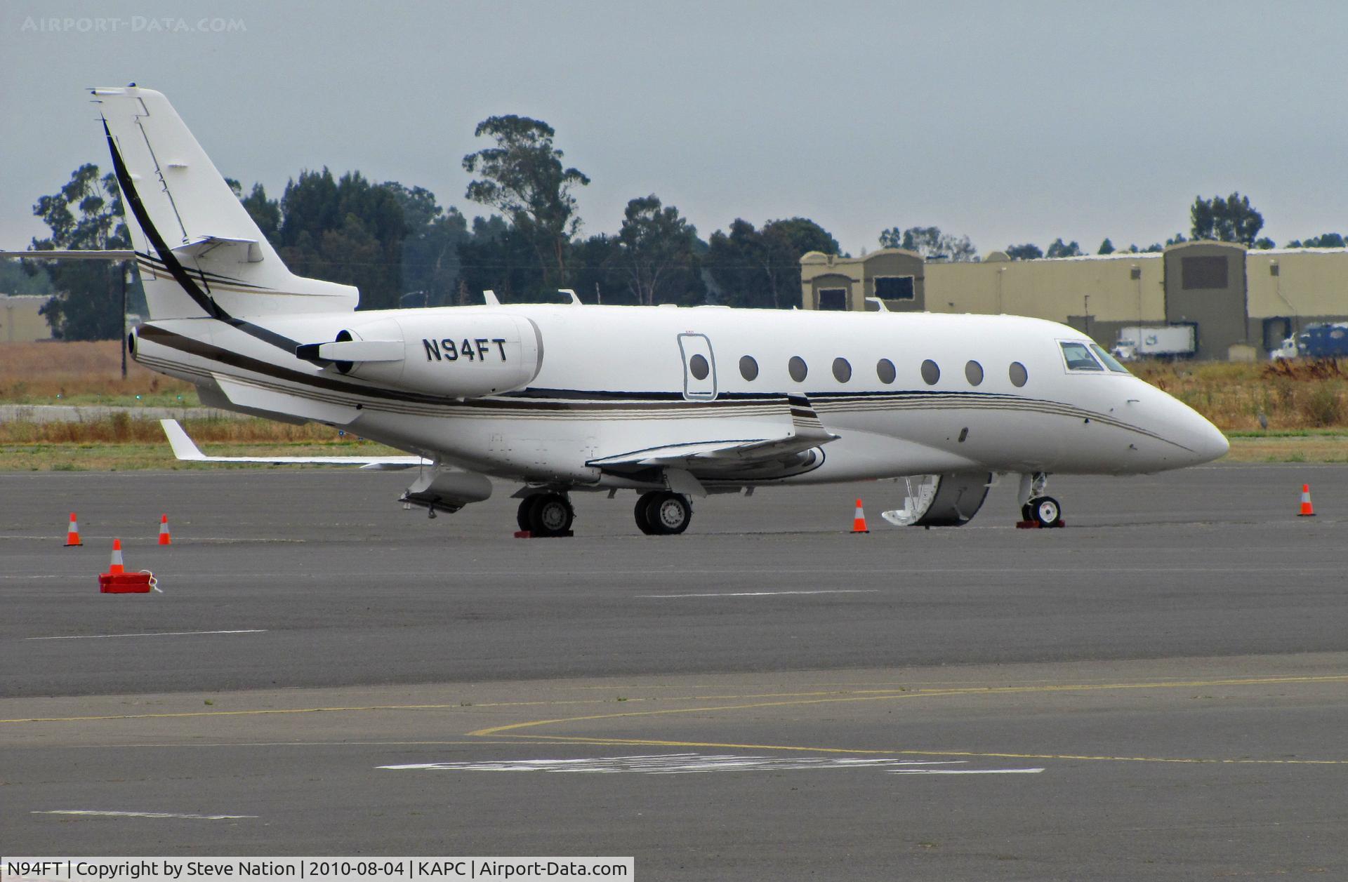N94FT, 2008 Israel Aerospace Industries Gulfstream 200 C/N 208, Fifth Third Leasing Co (Cincinnati, OH) visiting KAPC/Napa, CA