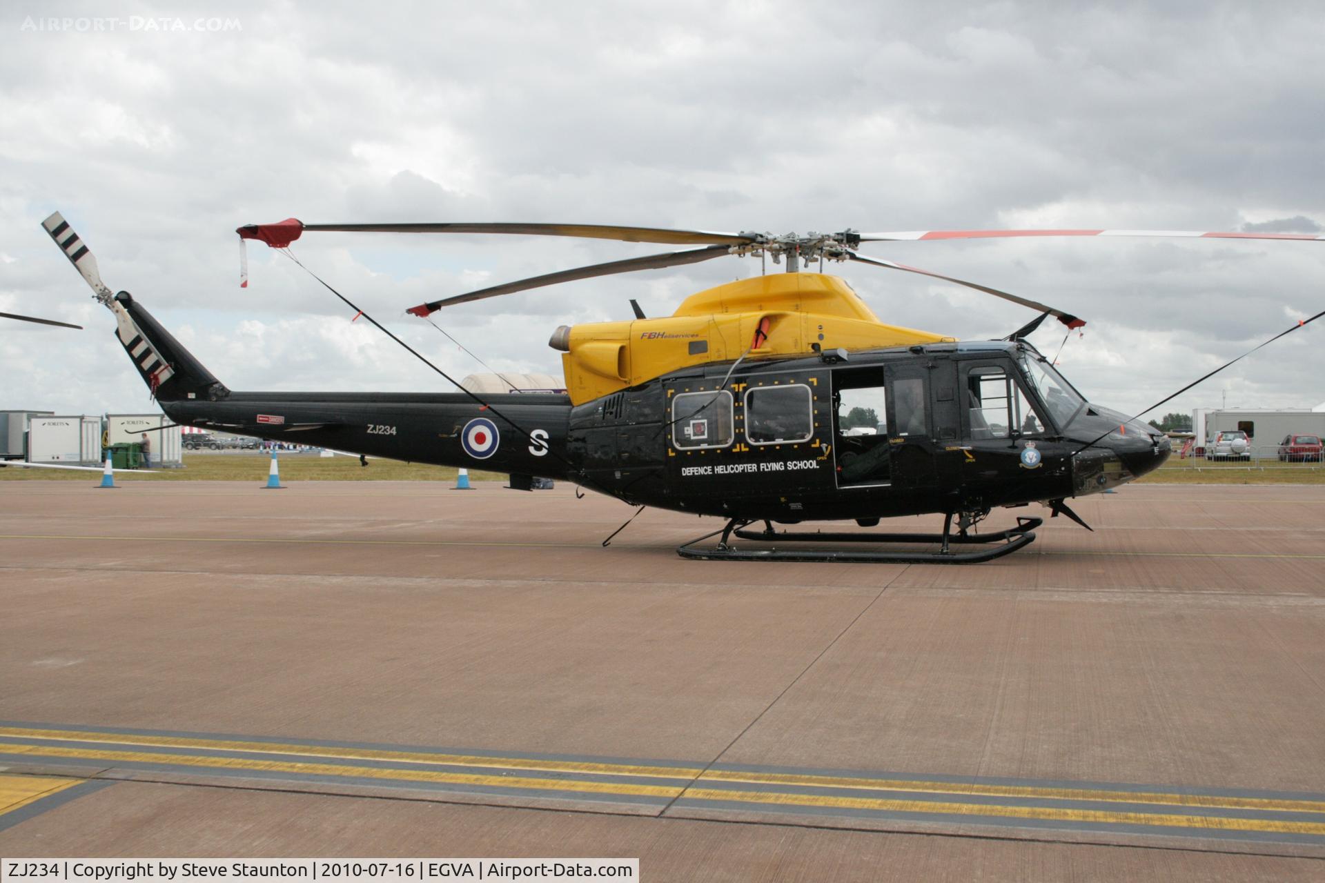 ZJ234, 1996 Bell 412EP Griffin HT1 C/N 36144, Taken at the Royal International Air Tattoo 2010