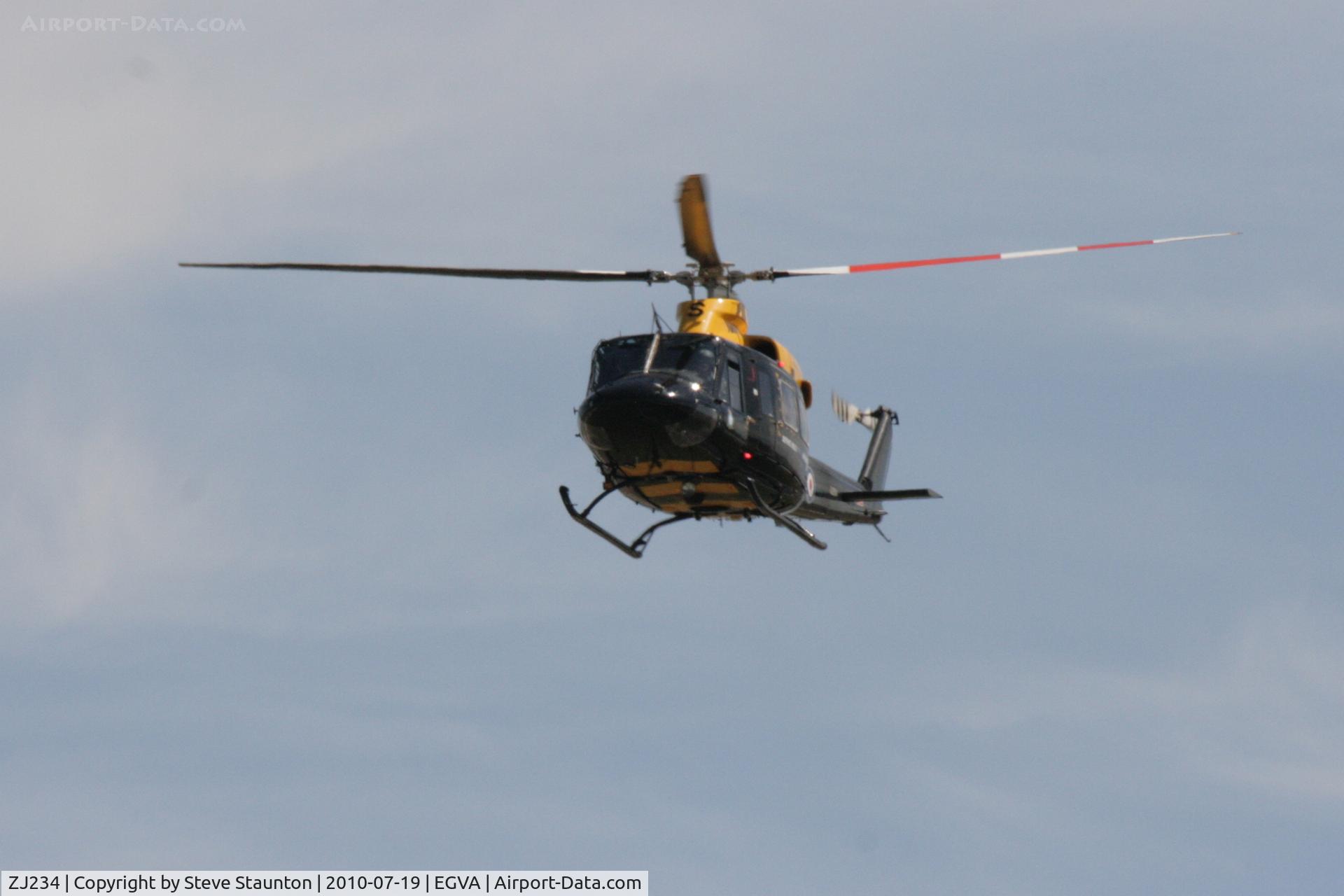 ZJ234, 1996 Bell 412EP Griffin HT1 C/N 36144, Taken at the Royal International Air Tattoo 2010
