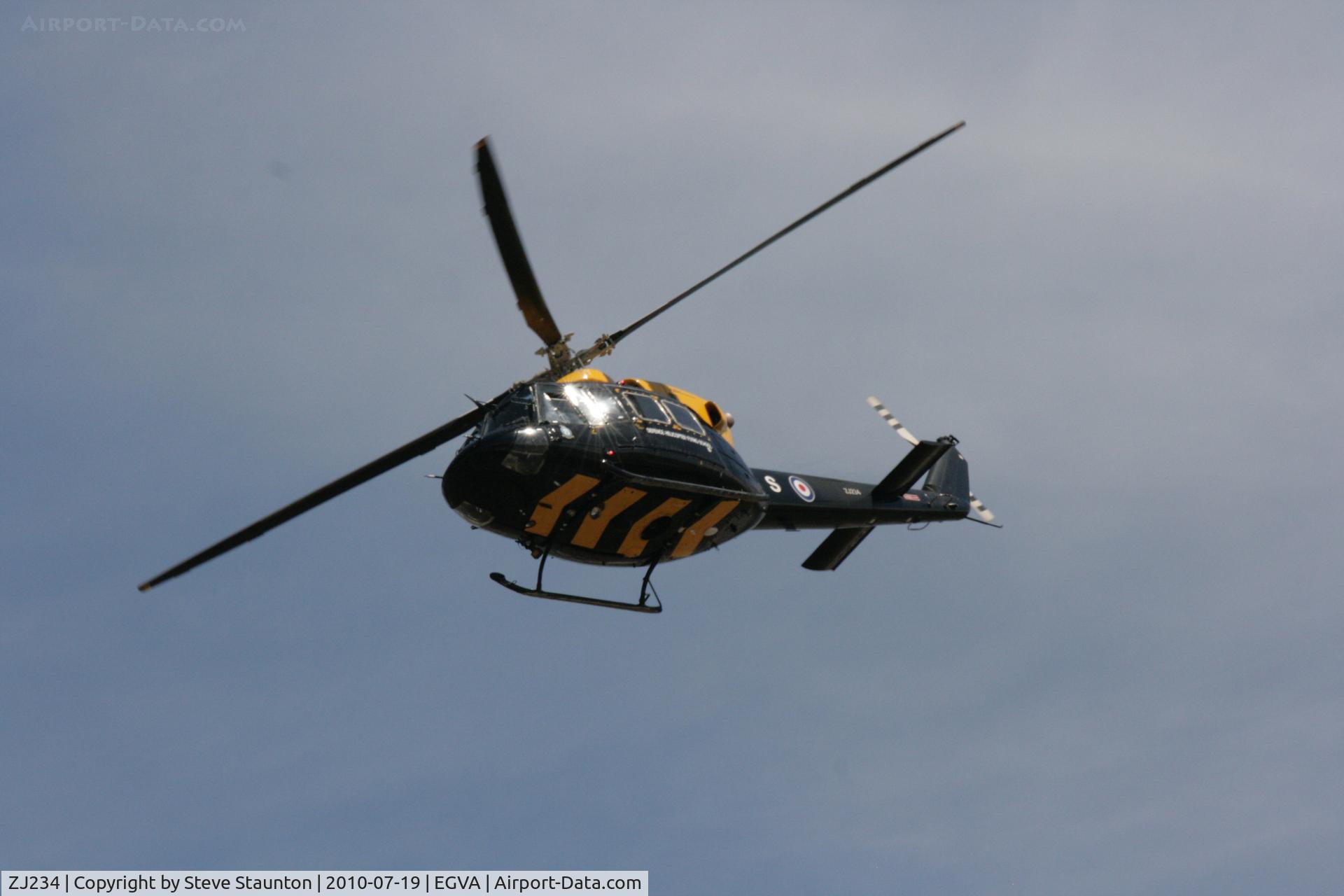 ZJ234, 1996 Bell 412EP Griffin HT1 C/N 36144, Taken at the Royal International Air Tattoo 2010