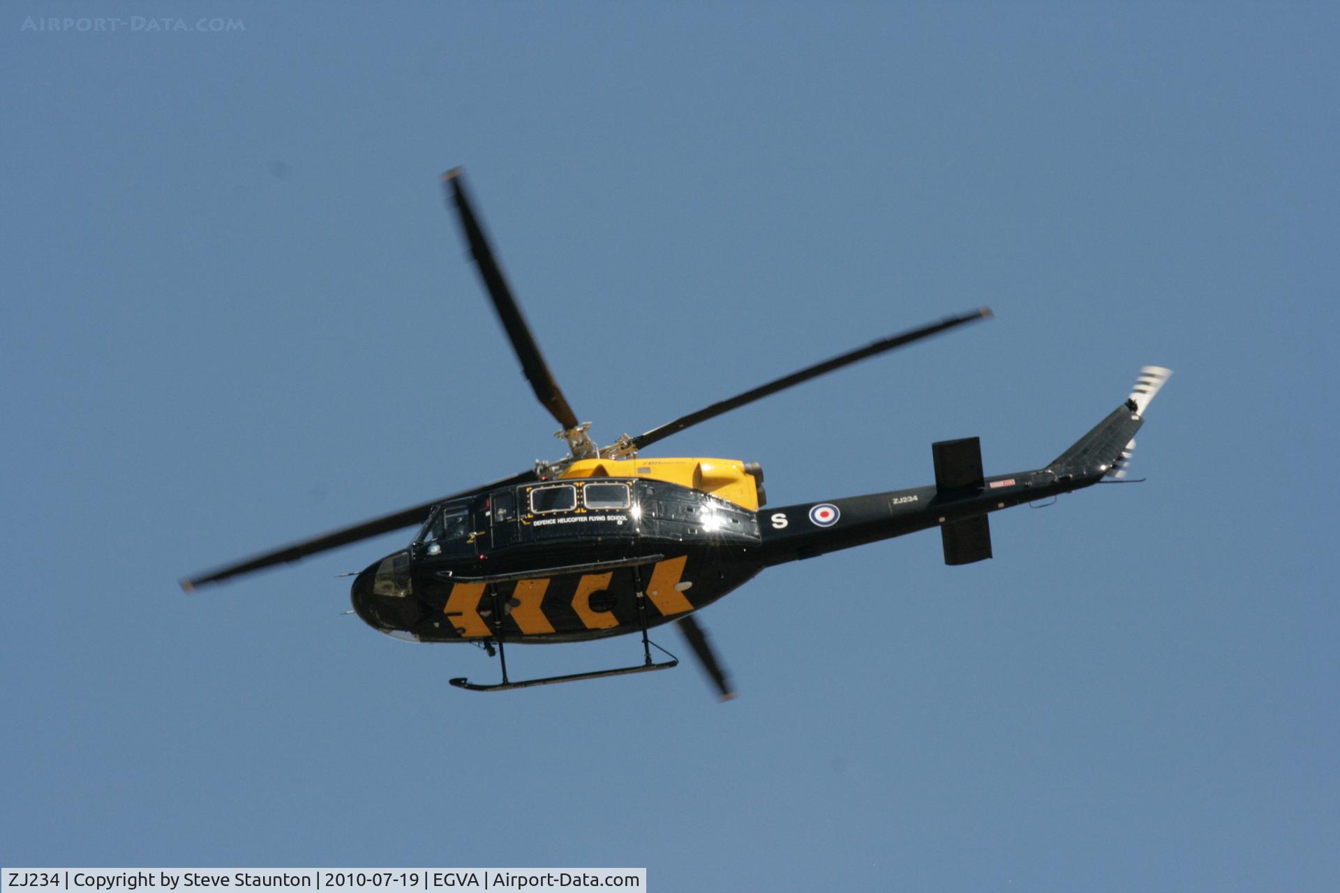 ZJ234, 1996 Bell 412EP Griffin HT1 C/N 36144, Taken at the Royal International Air Tattoo 2010