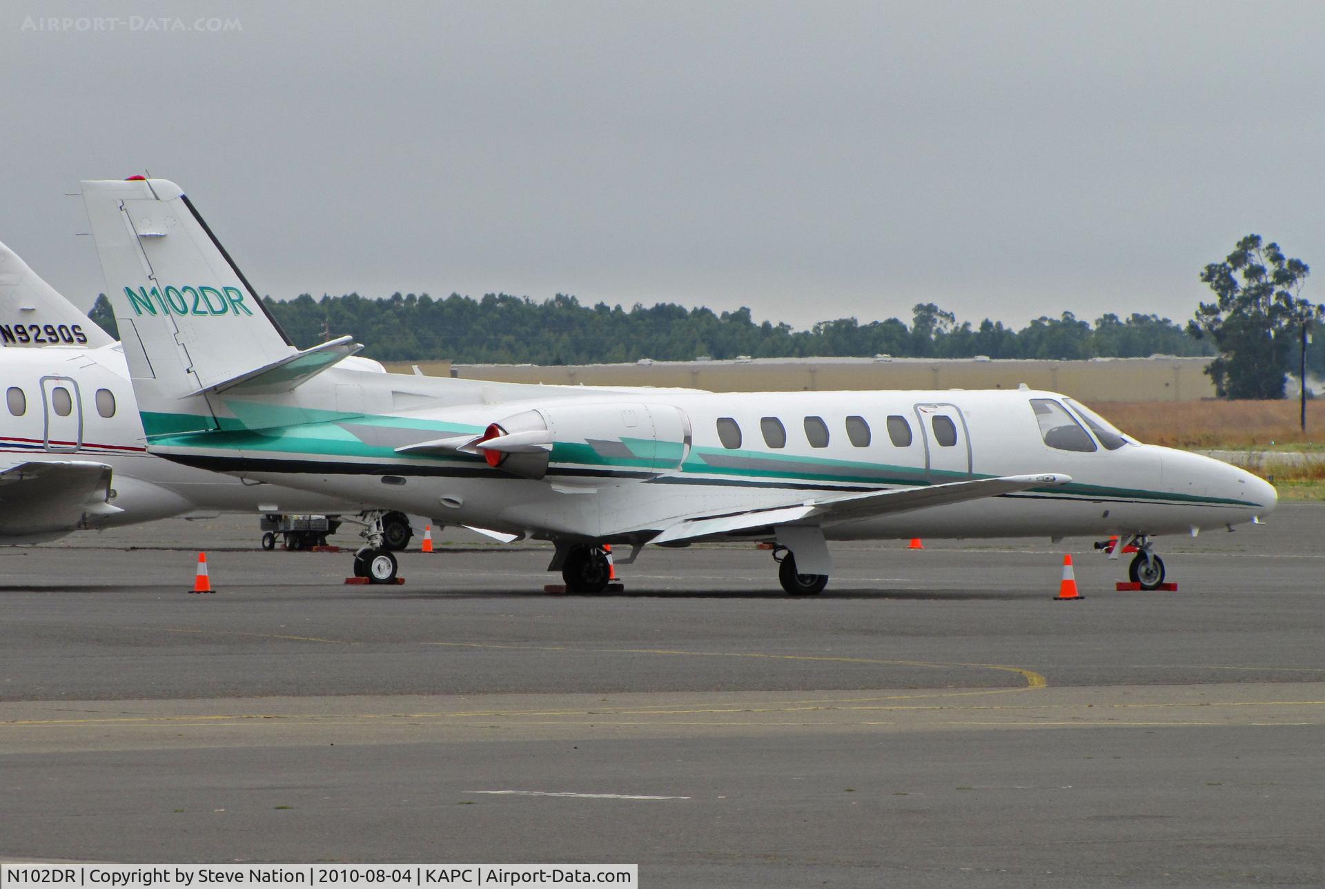 N102DR, 1982 Cessna 551 C/N 551-0436, Co Gen Co (Riddle, OR) 1982 Cessna 551 visiting KAPC/Napa County Airport, CA