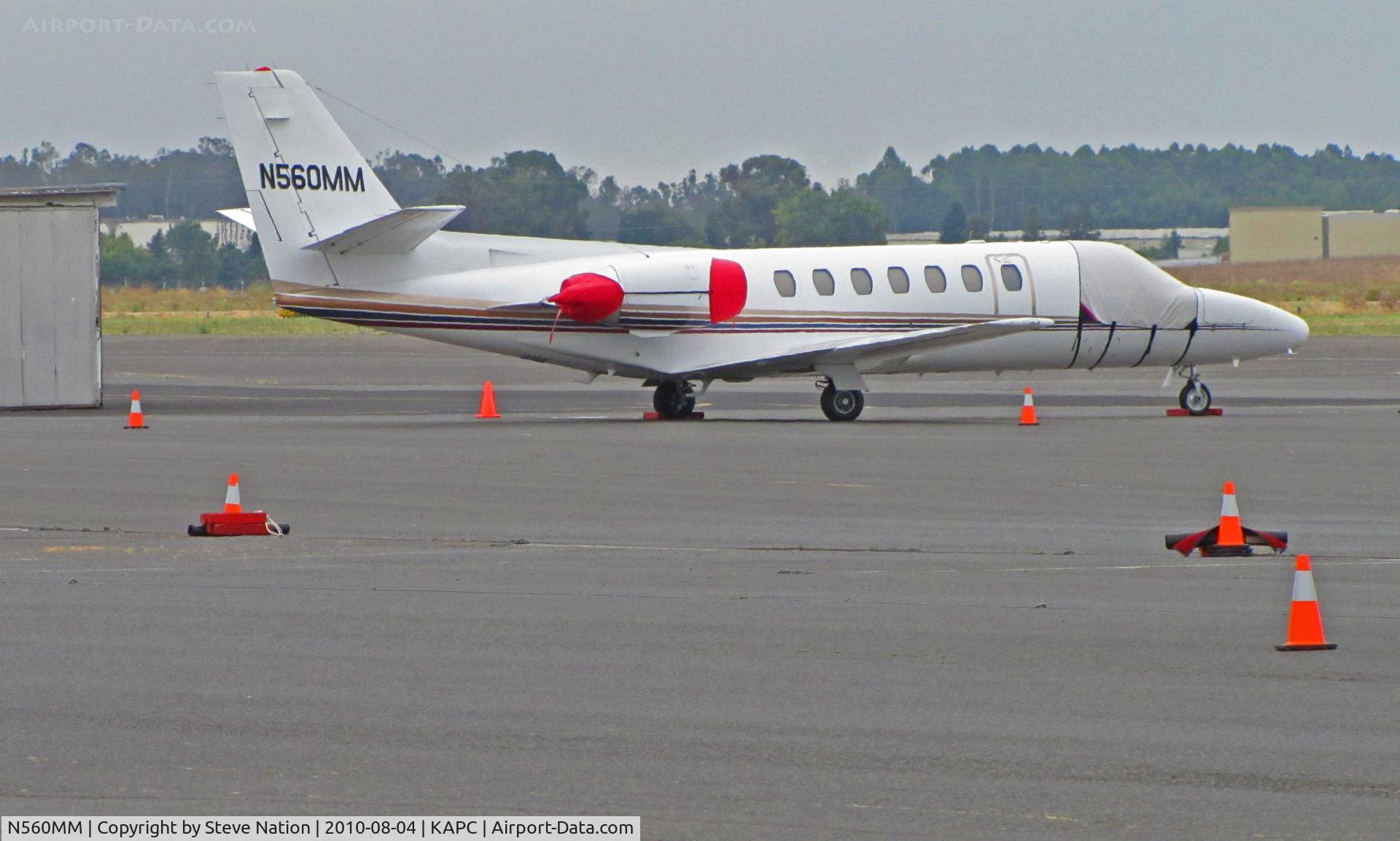 N560MM, 1993 Cessna 560 C/N 5600228, BBJP Aviation (Amarillo, TX) visiting KAPC/Napa County Airport, CA