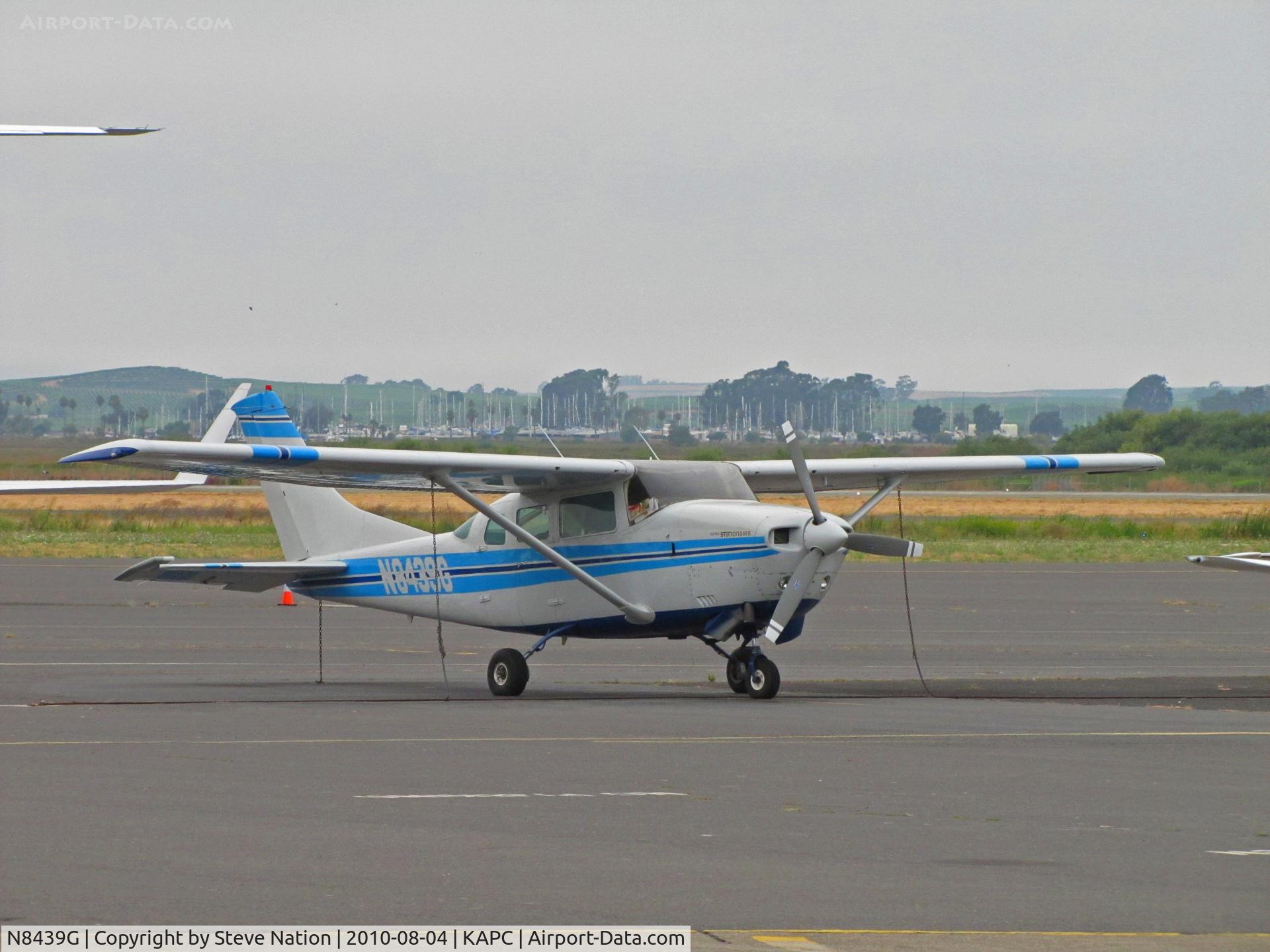 N8439G, Cessna TU206G Turbo Stationair C/N U20603790, Cessna TU206G visiting KAPC/Napa County Airport, CA