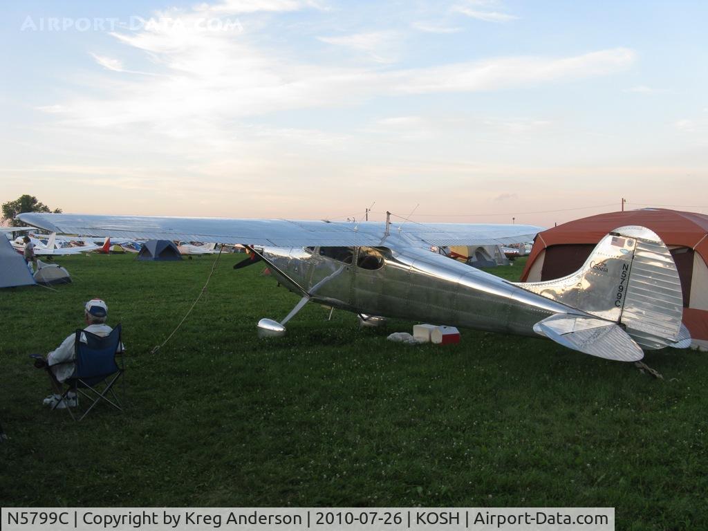 N5799C, 1950 Cessna 170A C/N 19753, EAA AirVenture 2010