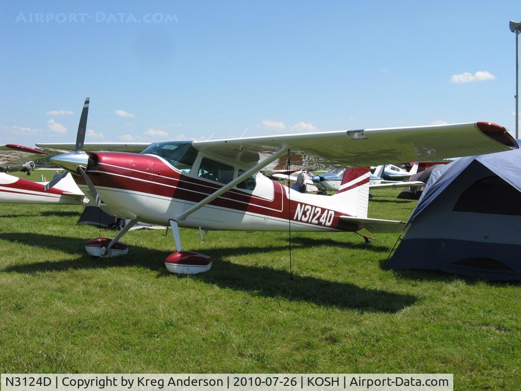 N3124D, 1955 Cessna 180 C/N 31922, EAA AirVenture 2010