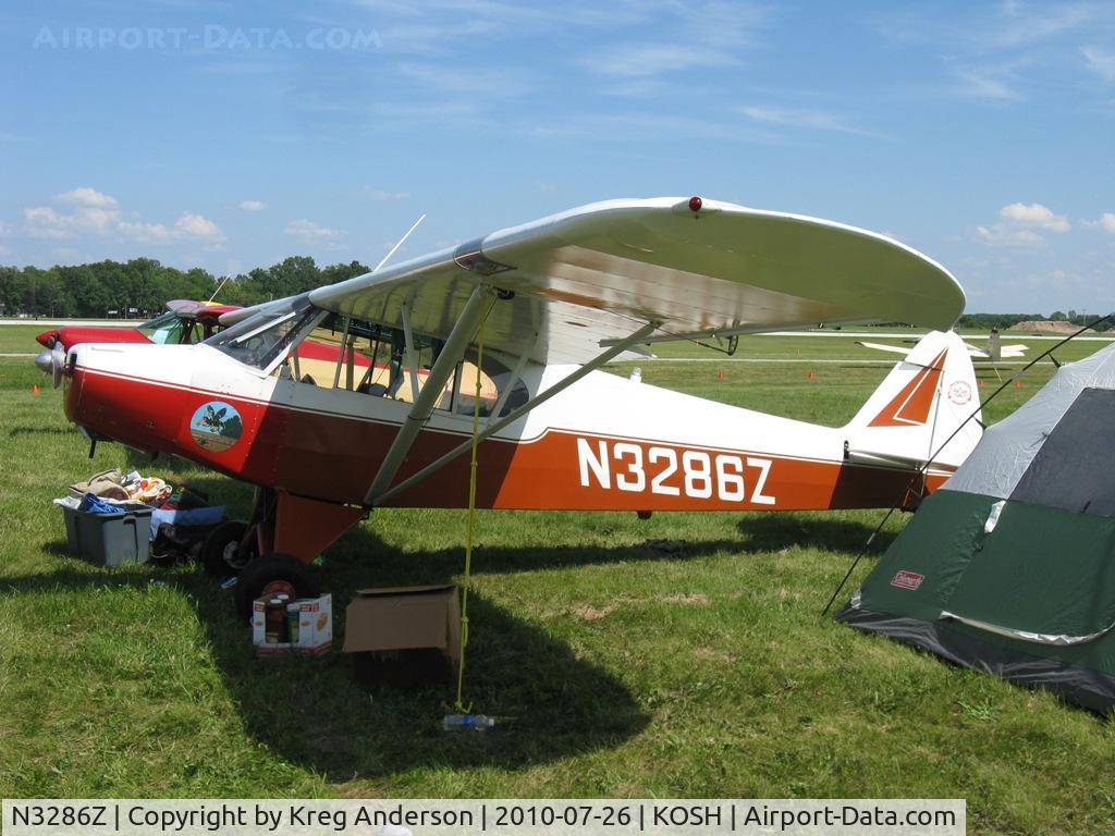 N3286Z, 1959 Piper PA-18 C/N 18-7208, EAA AirVenture 2010