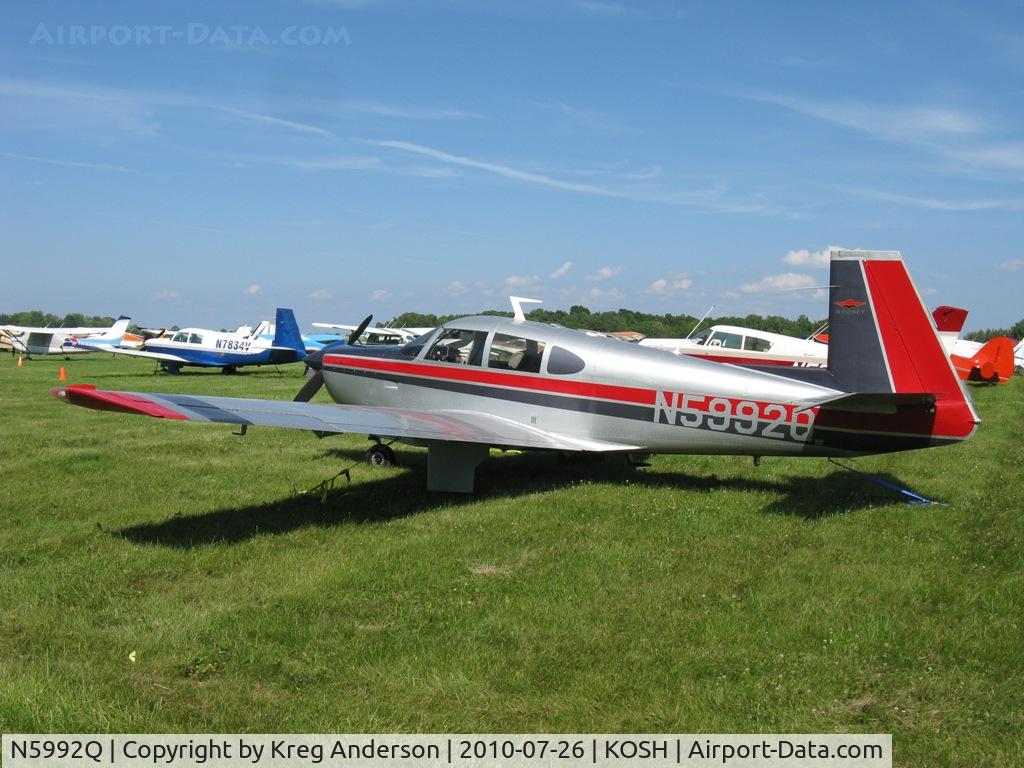 N5992Q, 1965 Mooney M20C Ranger C/N 3216, EAA AirVenture 2010