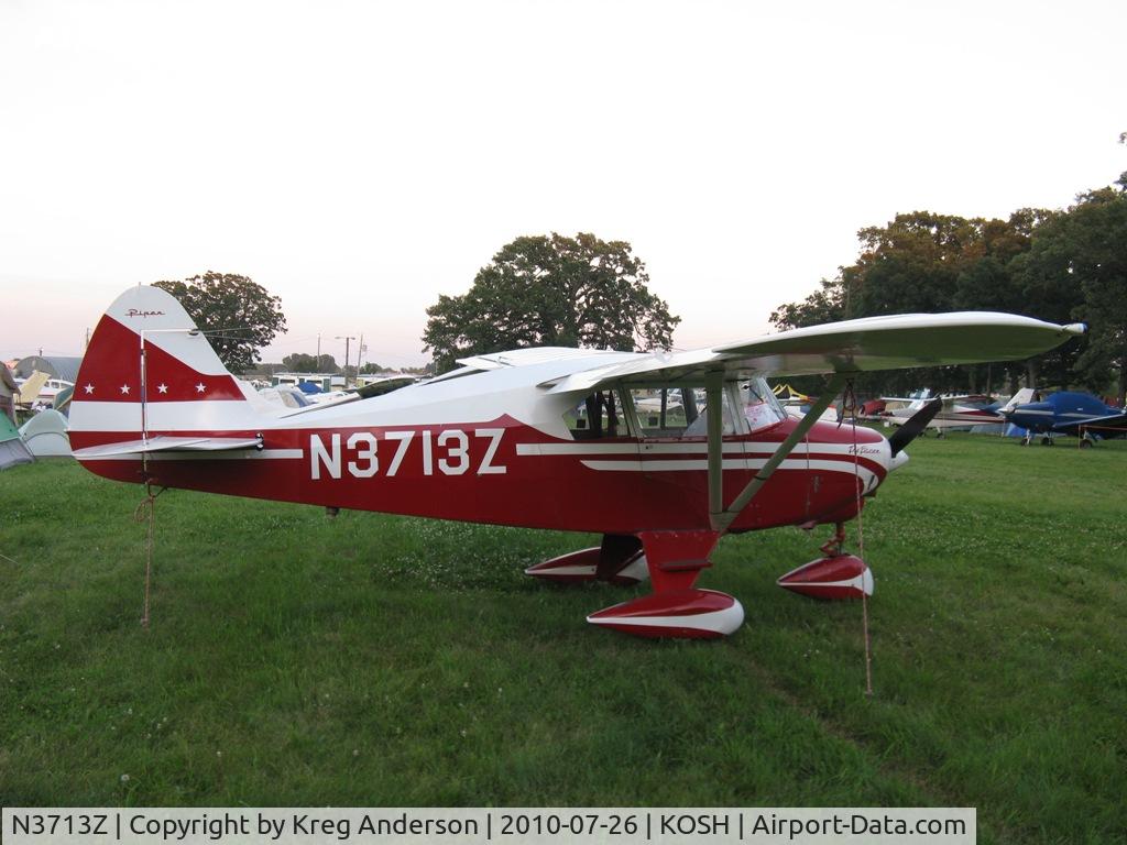 N3713Z, 1960 Piper PA-22-160 Tri Pacer C/N 22-7584, EAA AirVenture 2010