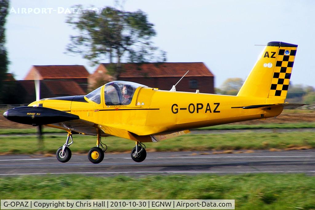 G-OPAZ, 2001 Pazmany PL-2 C/N PFA 069-10673, at the 