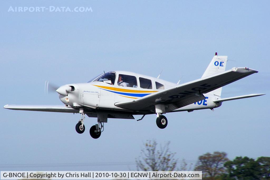 G-BNOE, 1987 Piper PA-28-161 Cherokee Warrior II C/N 2816013, at the 