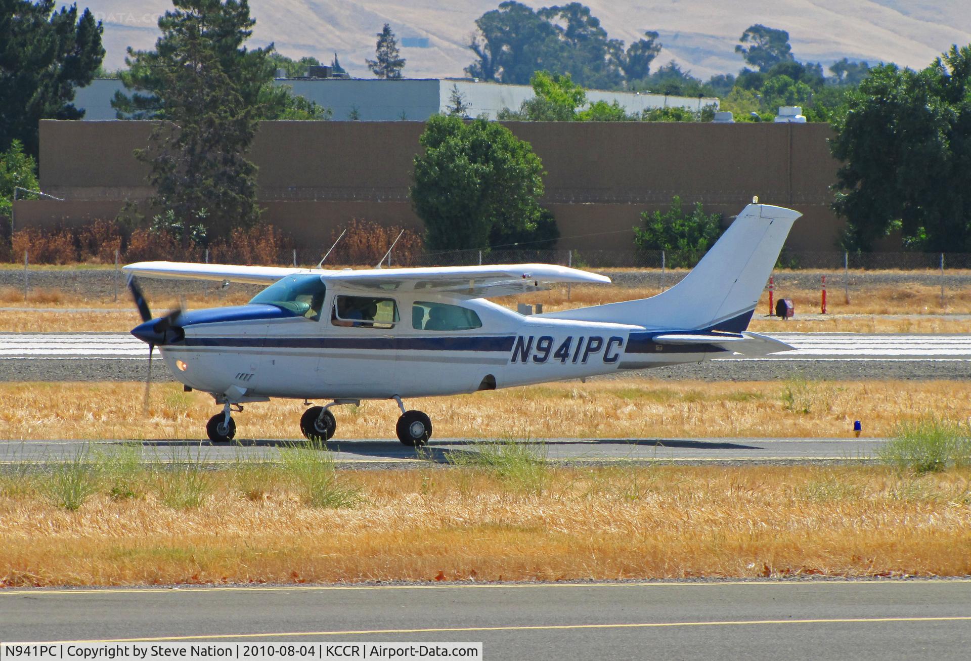 N941PC, 1978 Cessna T210M Turbo Centurion C/N 21062518, Locally-based 1978 Cessna T210M rolling for take-off on RWY 31R @ KCCR/Buchanan Field, Concord, CA