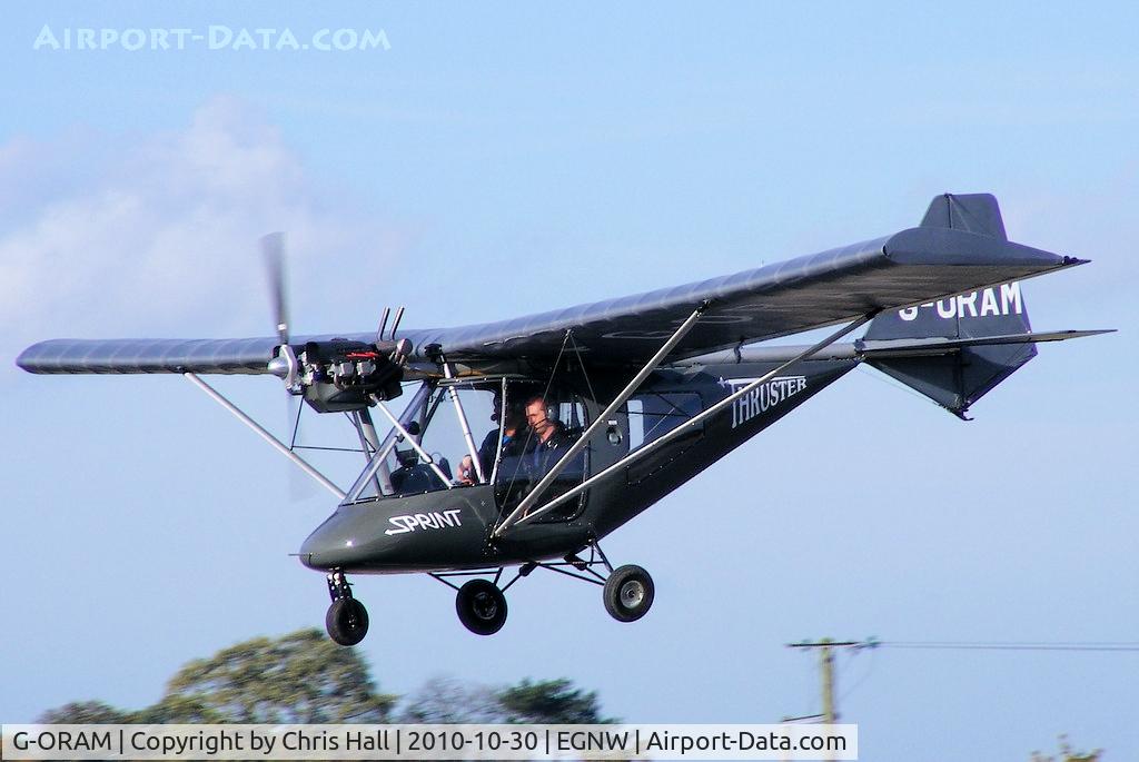G-ORAM, 2007 Thruster T600N 450 C/N 0071-T600N-117, at the 