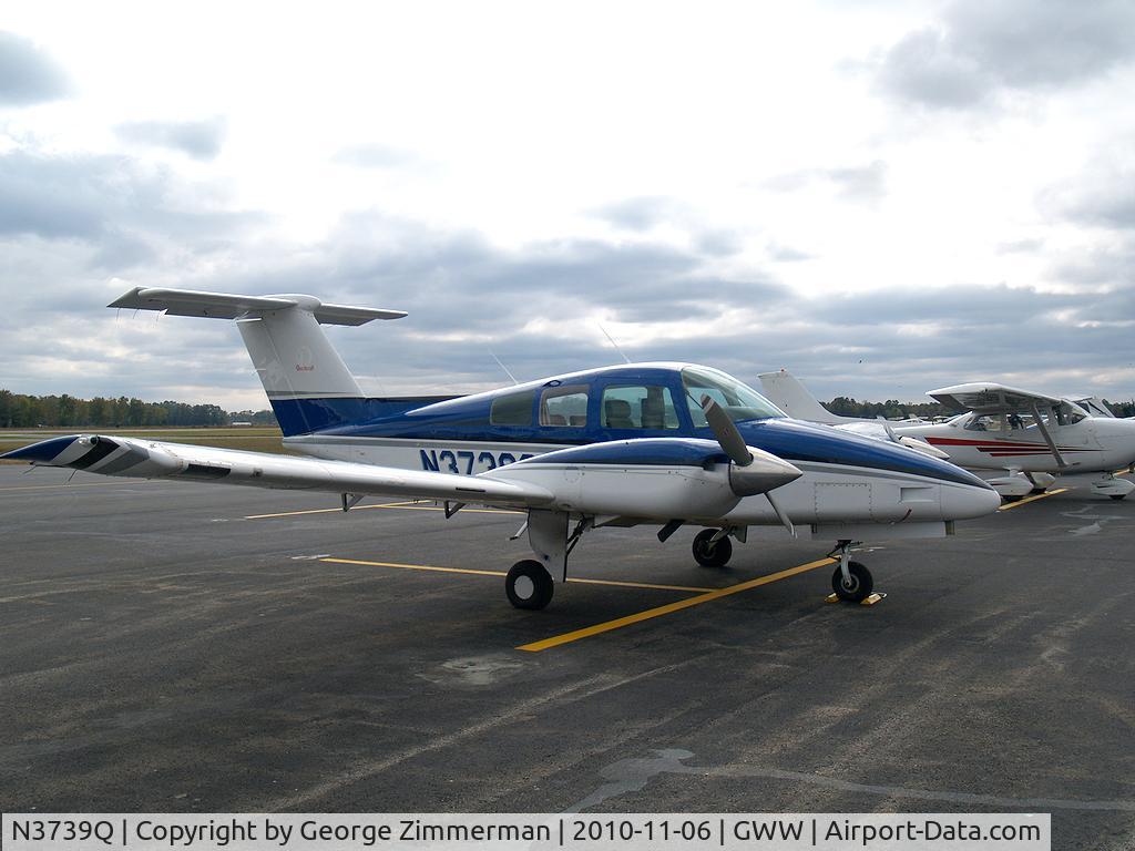 N3739Q, 1982 Beech 76 Duchess C/N ME-378, Exhibit - Young Eagles Fly-in @ Goldsboro-Wayne