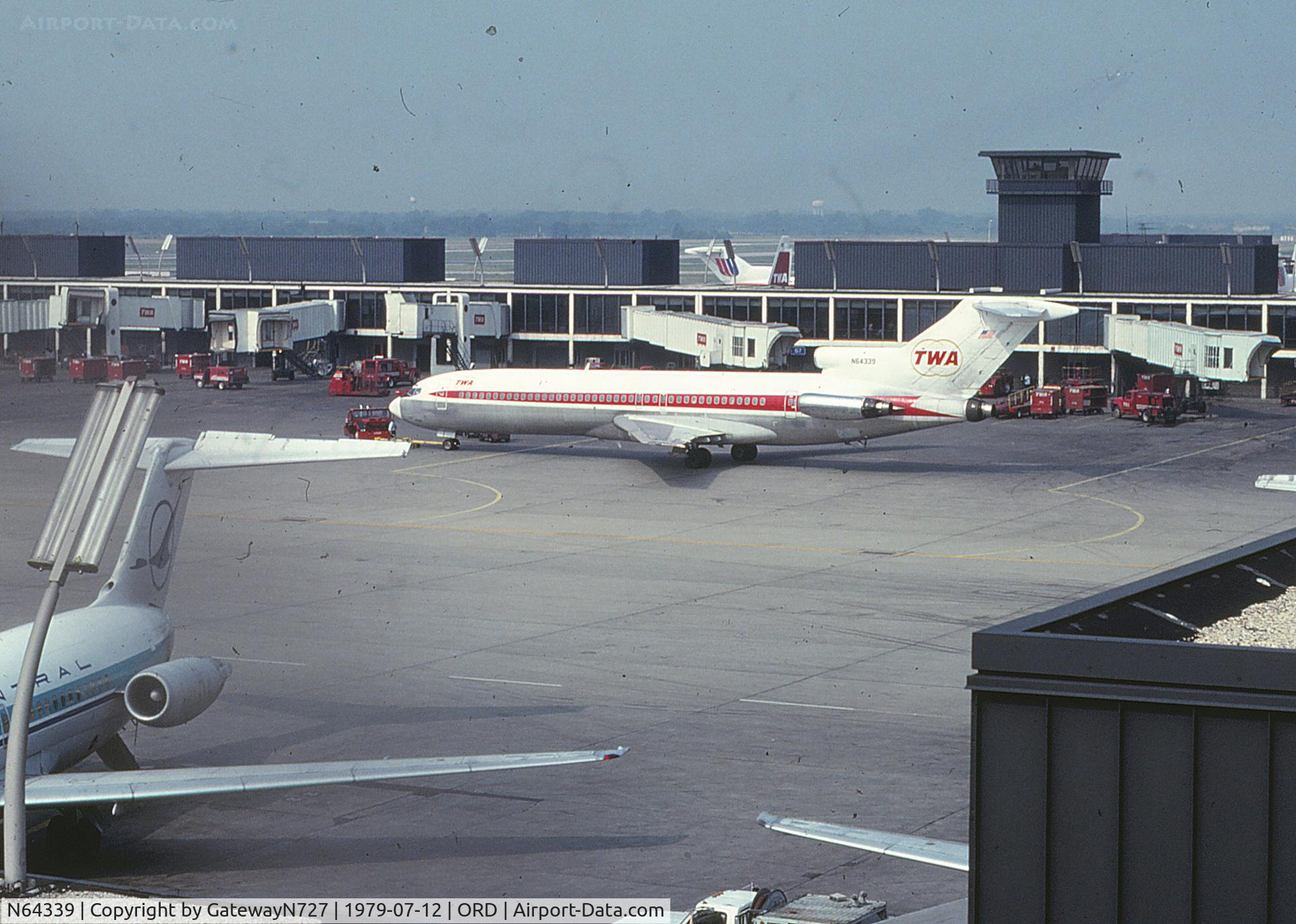 N64339, 1974 Boeing 727-231 C/N 20844, This aircraft was hijacked for 17 days in 1985 while flying TWA's intra Europe routes.
