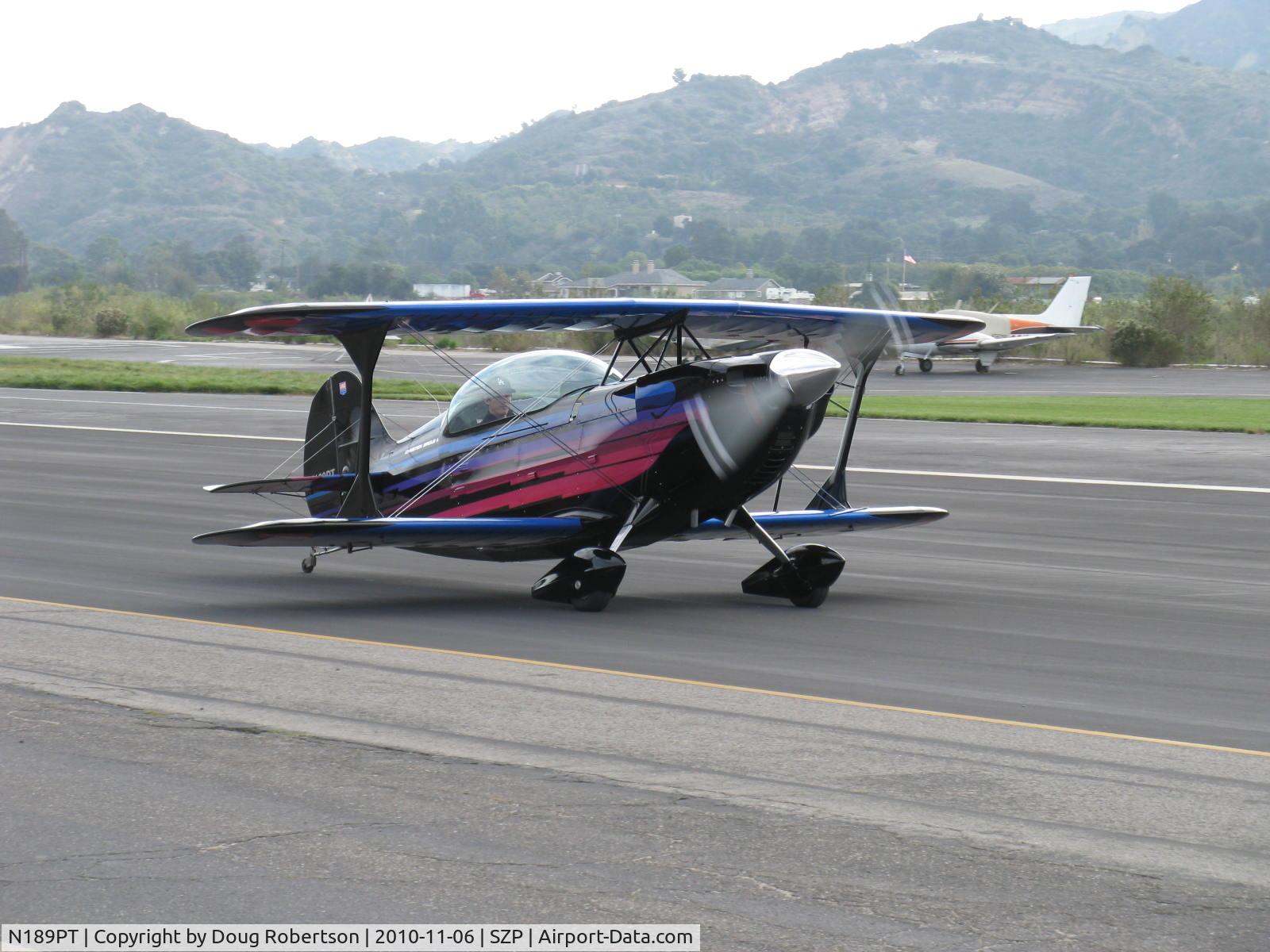N189PT, 1993 Christen Eagle II C/N CIAGLIA 0001, 1993 Ciaglia/Haines CHRISTEN EAGLE II, Lycoming IO-360 A&C 200 Hp, taxi