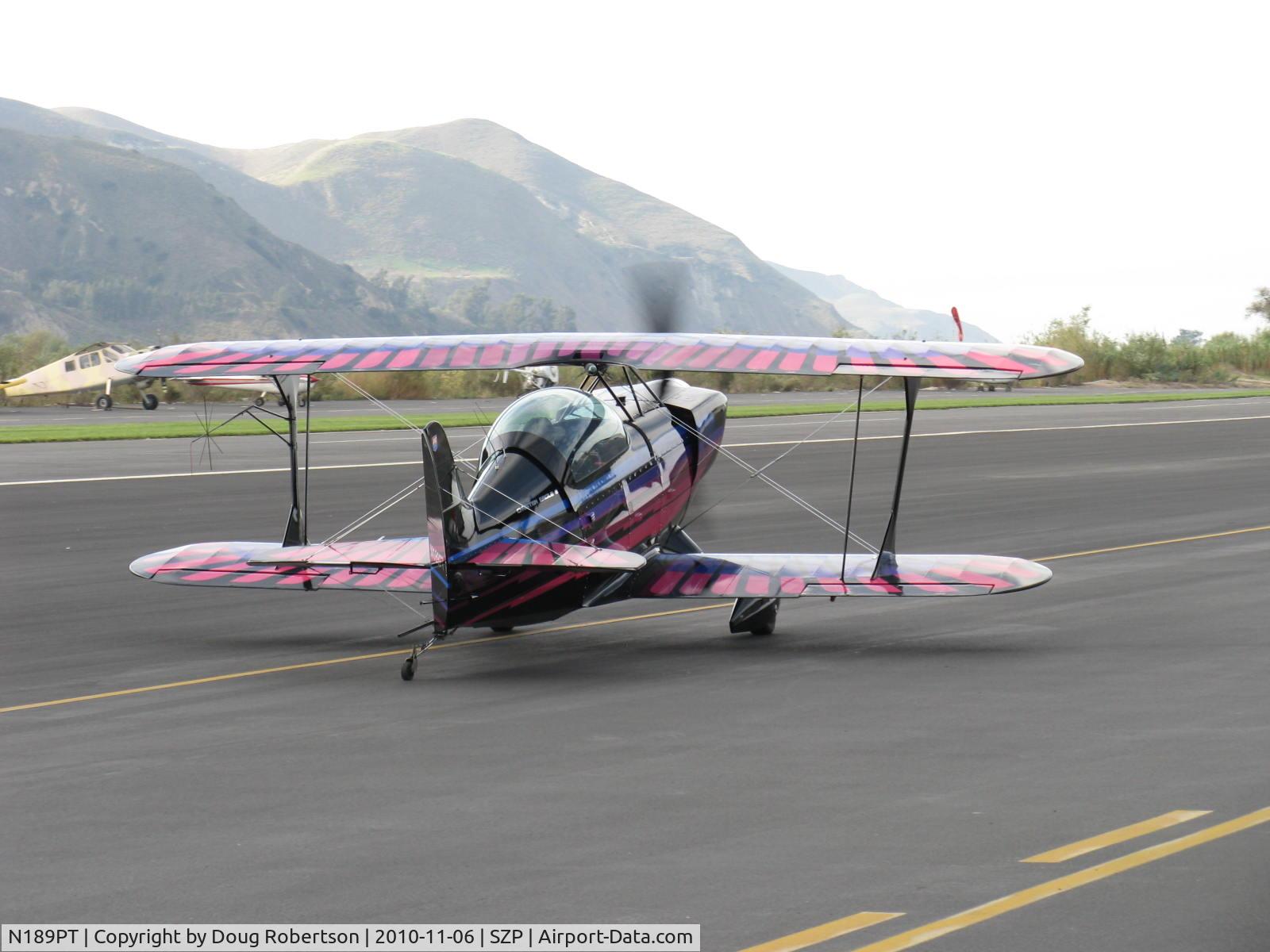 N189PT, 1993 Christen Eagle II C/N CIAGLIA 0001, 1993 Ciaglia/Haines CHRISTEN EAGLE II, Lycoming IO-360 A&C 200 Hp, taxi