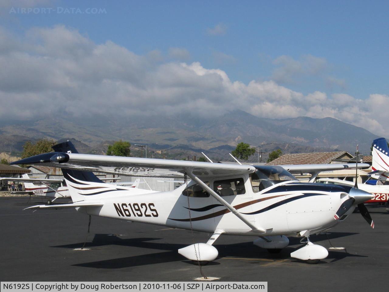 N6192S, 2008 Cessna 182T Skylane C/N 18282064, 2008 Cessna 182T SKYLANE, Lycoming IO-540-AB1AS 230 Hp