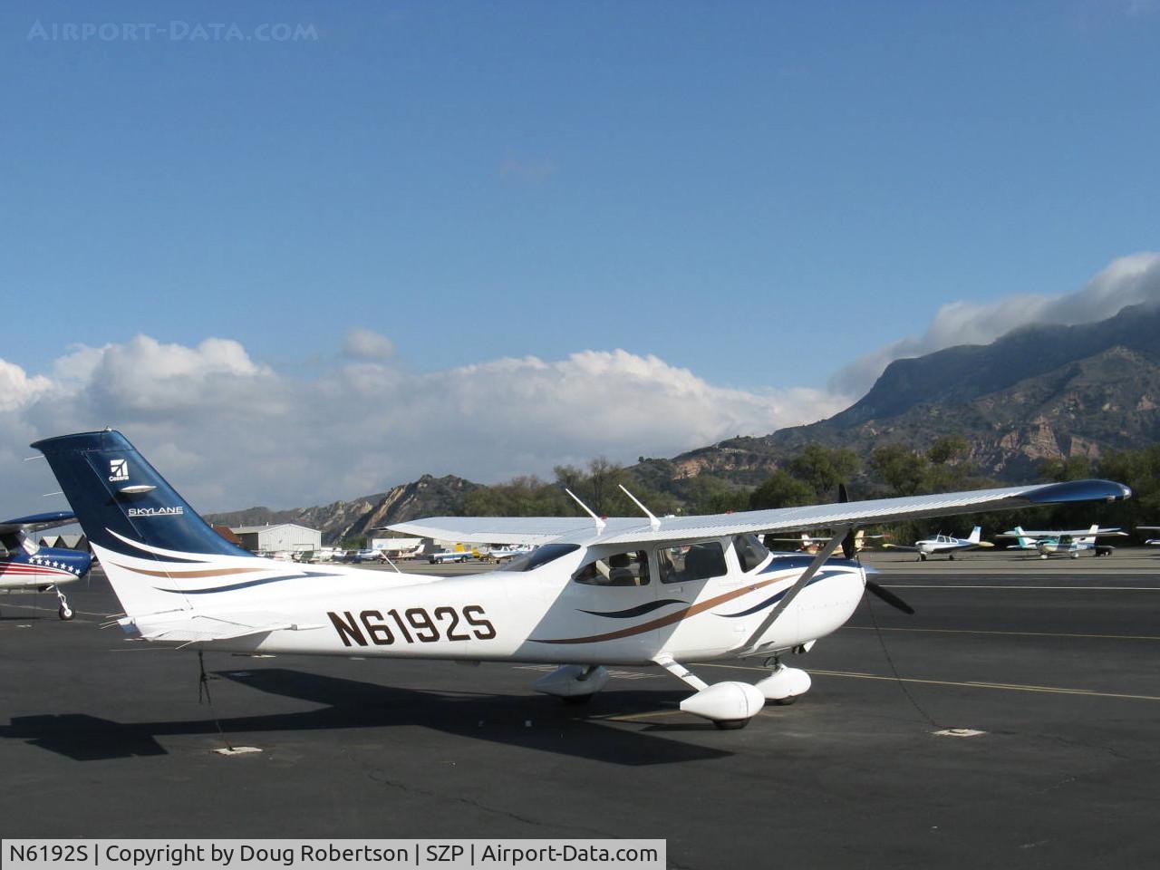 N6192S, 2008 Cessna 182T Skylane C/N 18282064, 2008 Cessna 182T SKYLANE, Lycoming IO-540-AB1AS 230 Hp