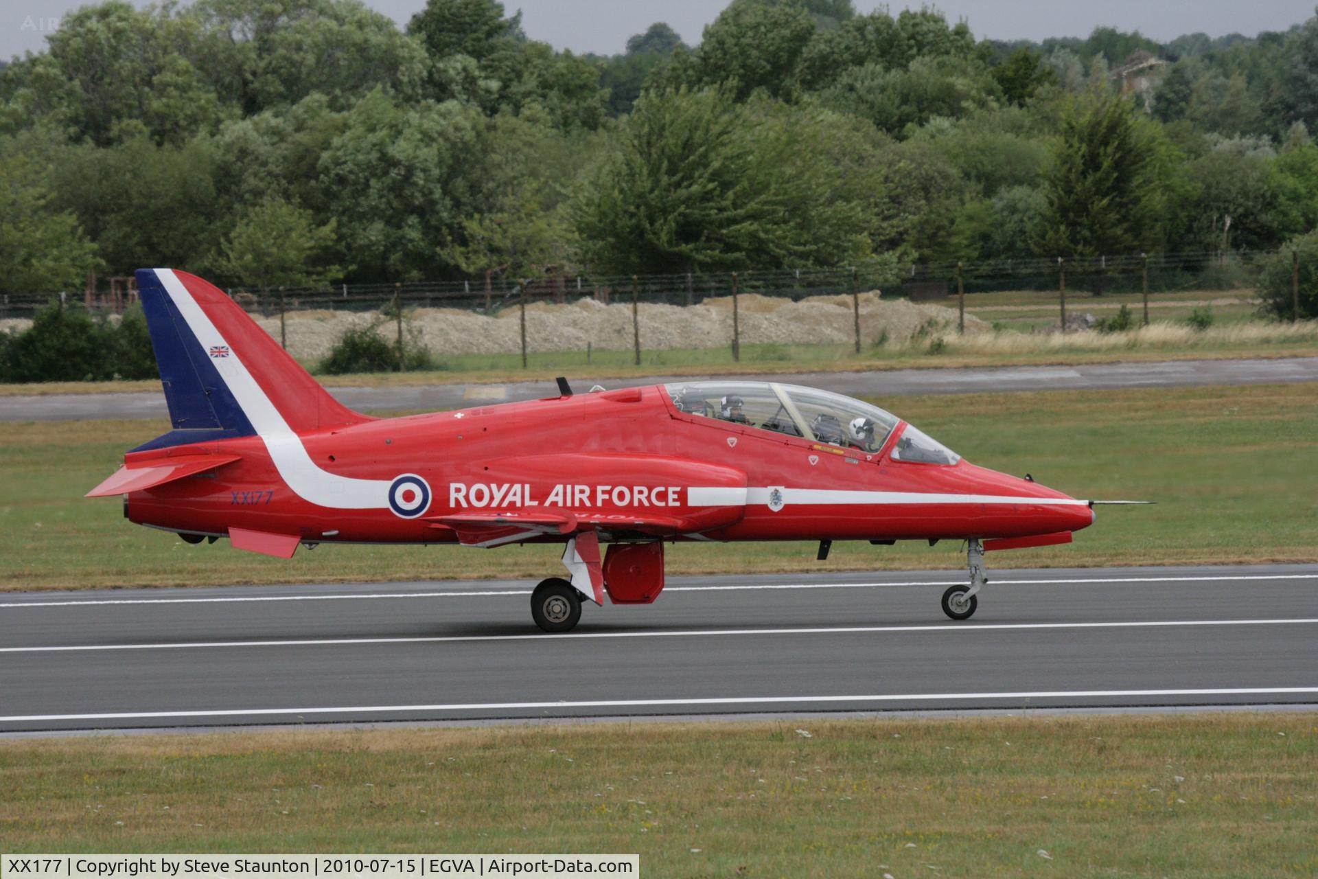 XX177, 1977 Hawker Siddeley Hawk T.1 C/N 024/312024, Taken at the Royal International Air Tattoo 2010