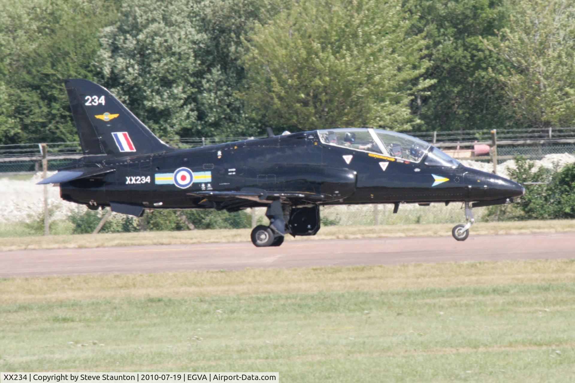 XX234, 1978 Hawker Siddeley Hawk T.1 C/N 070/312070, Taken at the Royal International Air Tattoo 2010