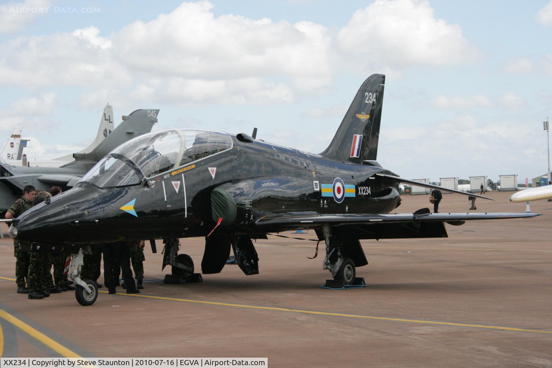XX234, 1978 Hawker Siddeley Hawk T.1 C/N 070/312070, Taken at the Royal International Air Tattoo 2010