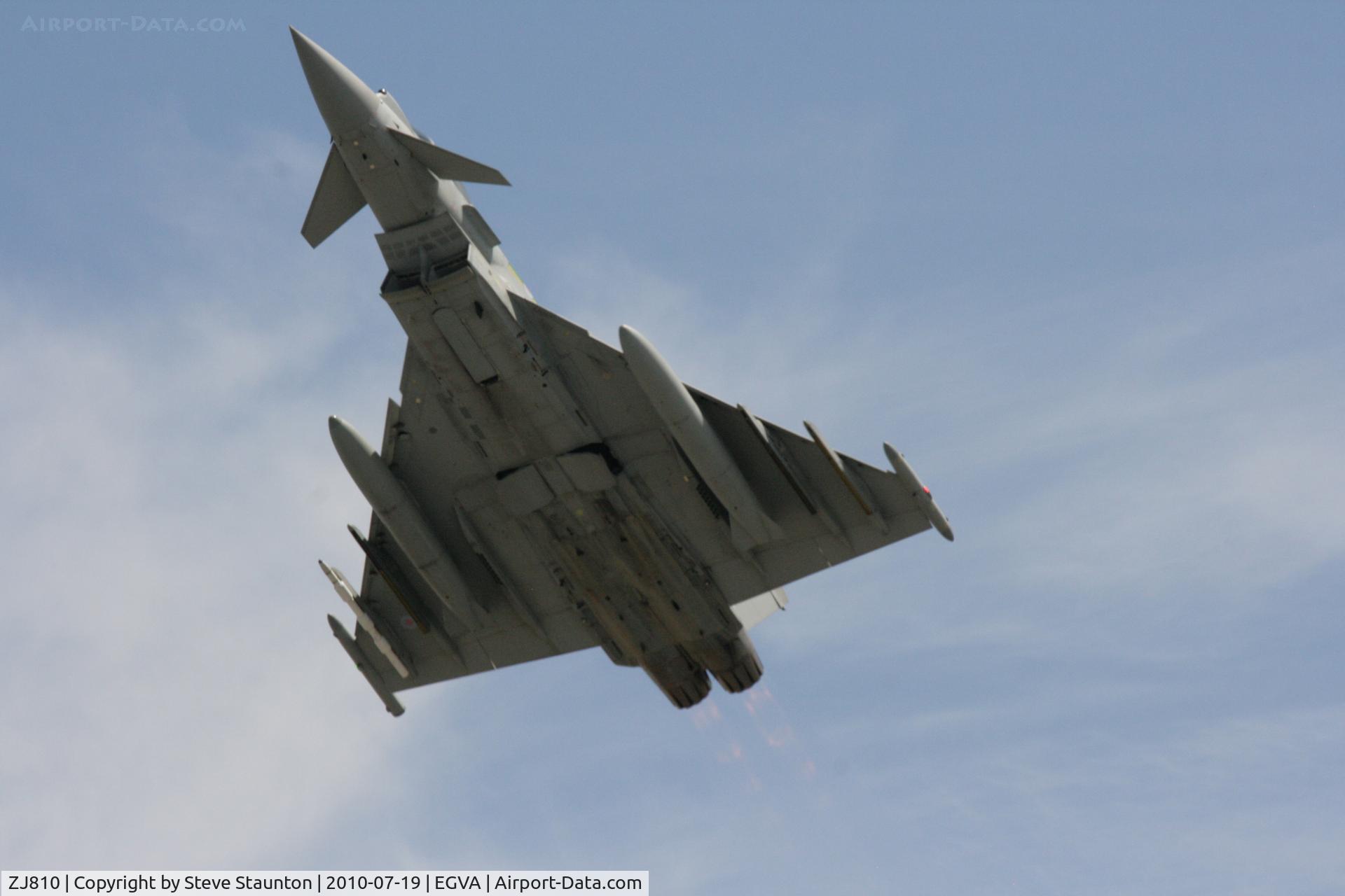 ZJ810, Eurofighter EF-2000 Typhoon T1 C/N 0033/BT011, Taken at the Royal International Air Tattoo 2010