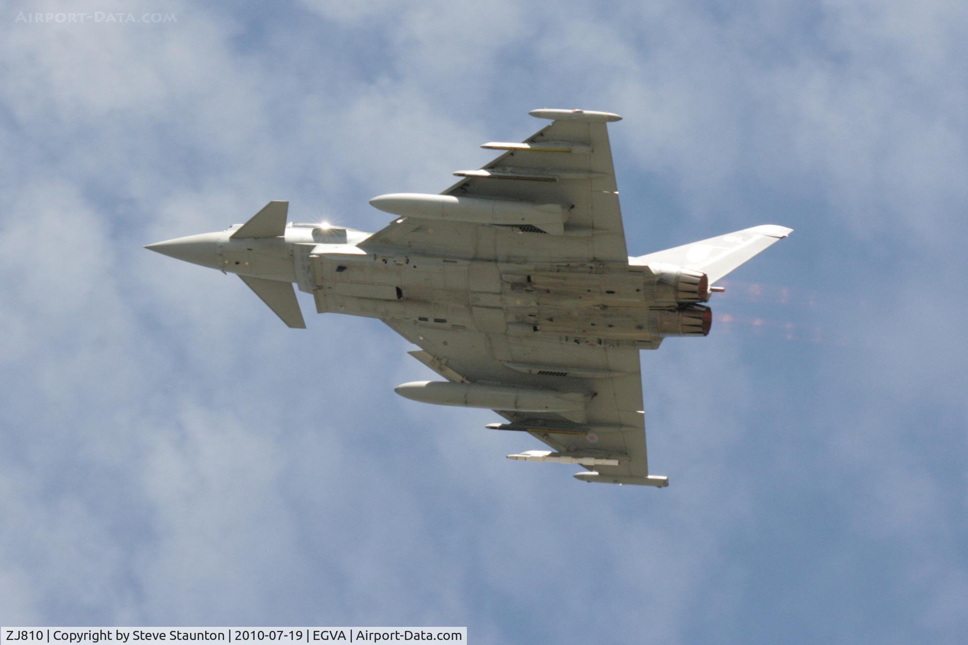 ZJ810, Eurofighter EF-2000 Typhoon T1 C/N 0033/BT011, Taken at the Royal International Air Tattoo 2010
