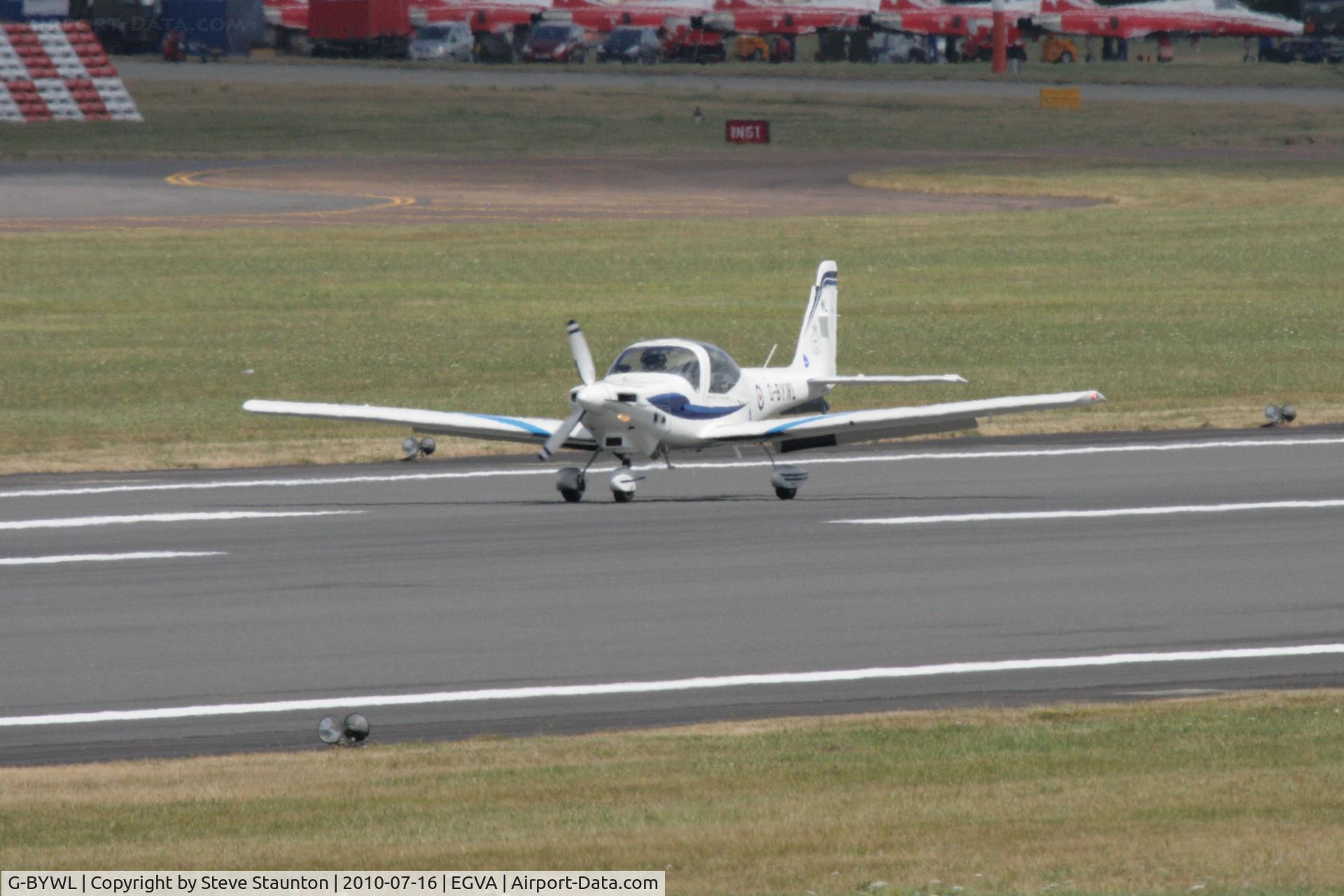 G-BYWL, 2000 Grob G-115E Tutor T1 C/N 82147/E, Taken at the Royal International Air Tattoo 2010