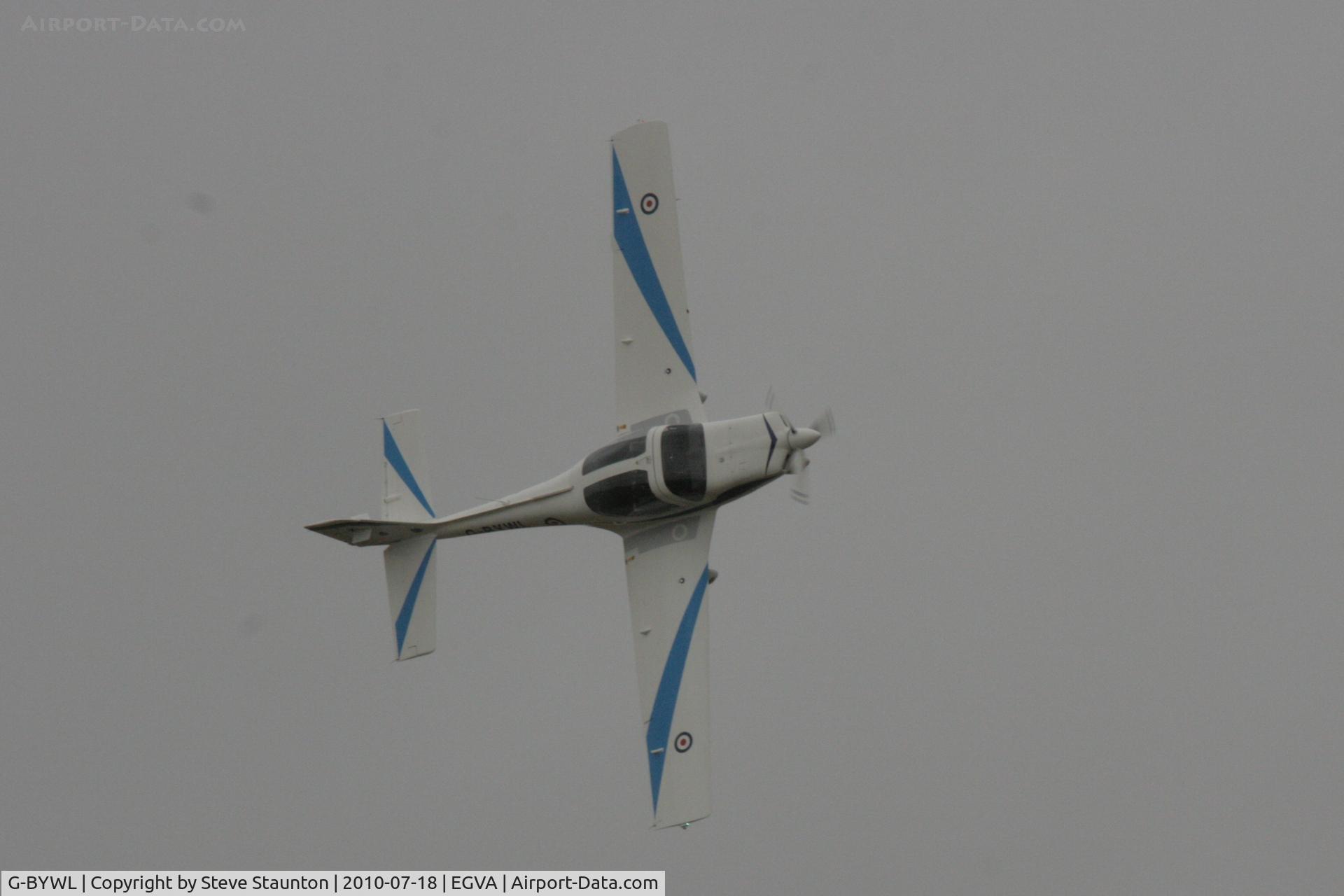 G-BYWL, 2000 Grob G-115E Tutor T1 C/N 82147/E, Taken at the Royal International Air Tattoo 2010