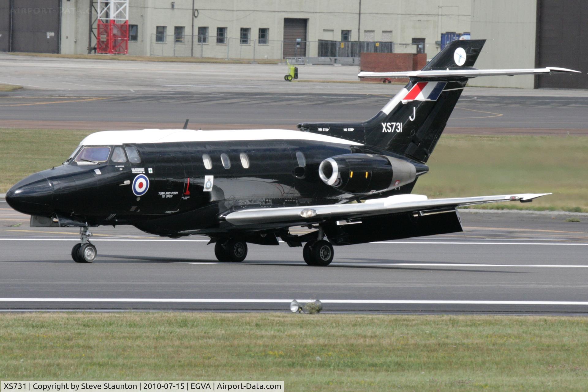 XS731, 1966 Hawker Siddeley HS.125 Dominie T.1 C/N 25055, Taken at the Royal International Air Tattoo 2010