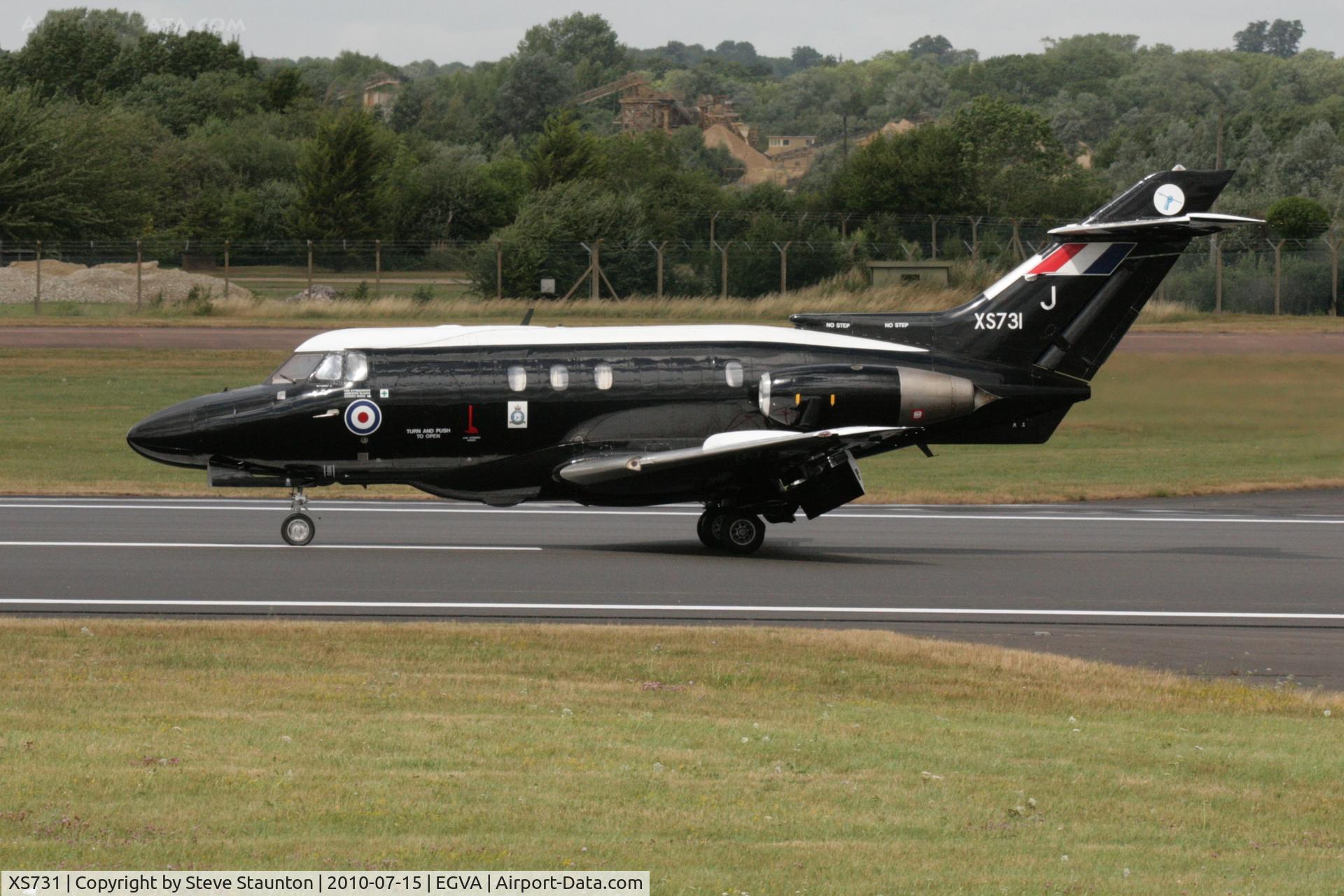XS731, 1966 Hawker Siddeley HS.125 Dominie T.1 C/N 25055, Taken at the Royal International Air Tattoo 2010