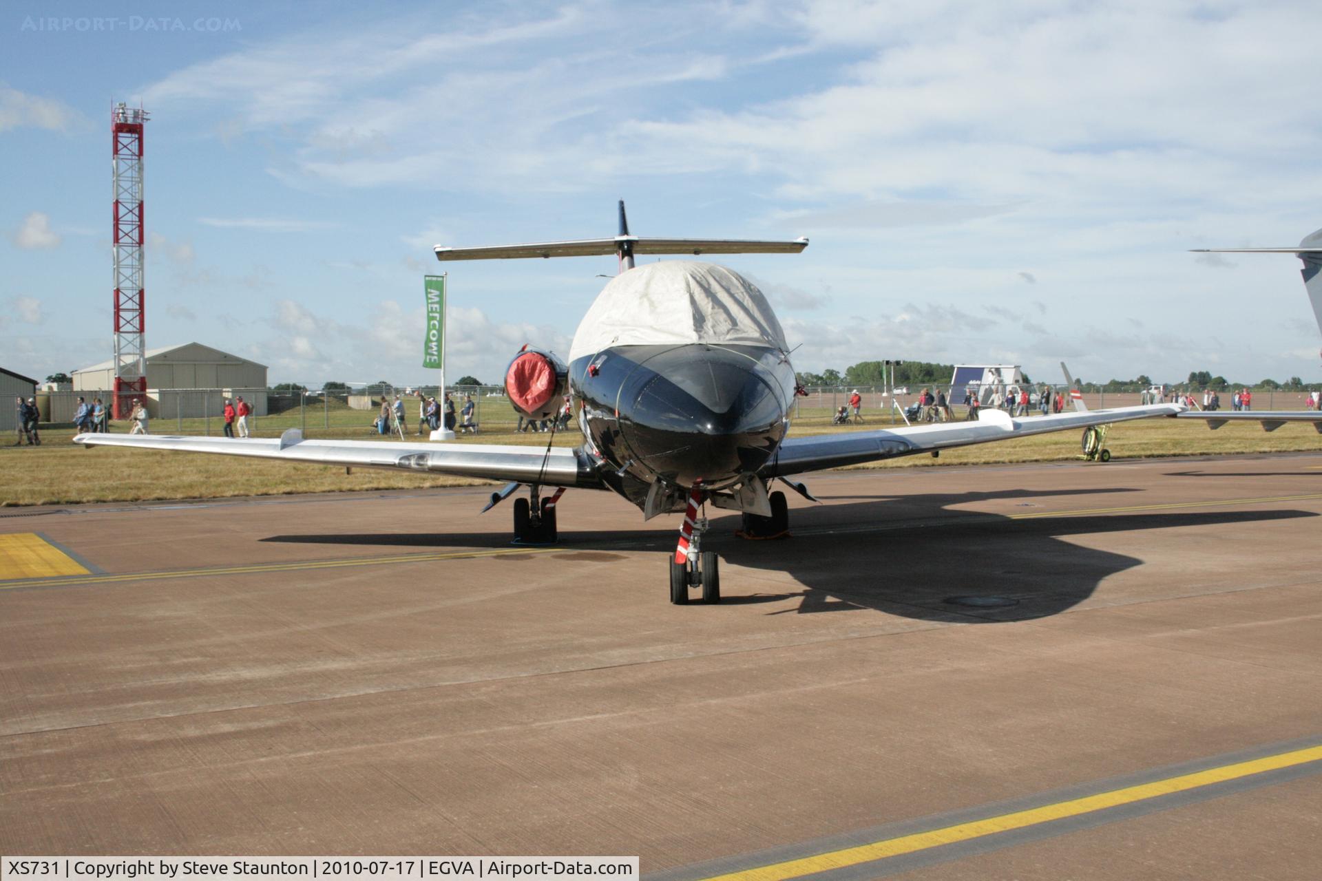XS731, 1966 Hawker Siddeley HS.125 Dominie T.1 C/N 25055, Taken at the Royal International Air Tattoo 2010
