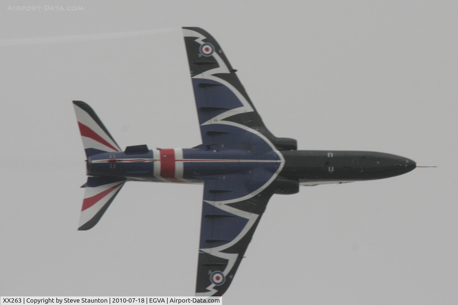 XX263, 1978 Hawker Siddeley Hawk T.1A C/N 099/312099, Taken at the Royal International Air Tattoo 2010