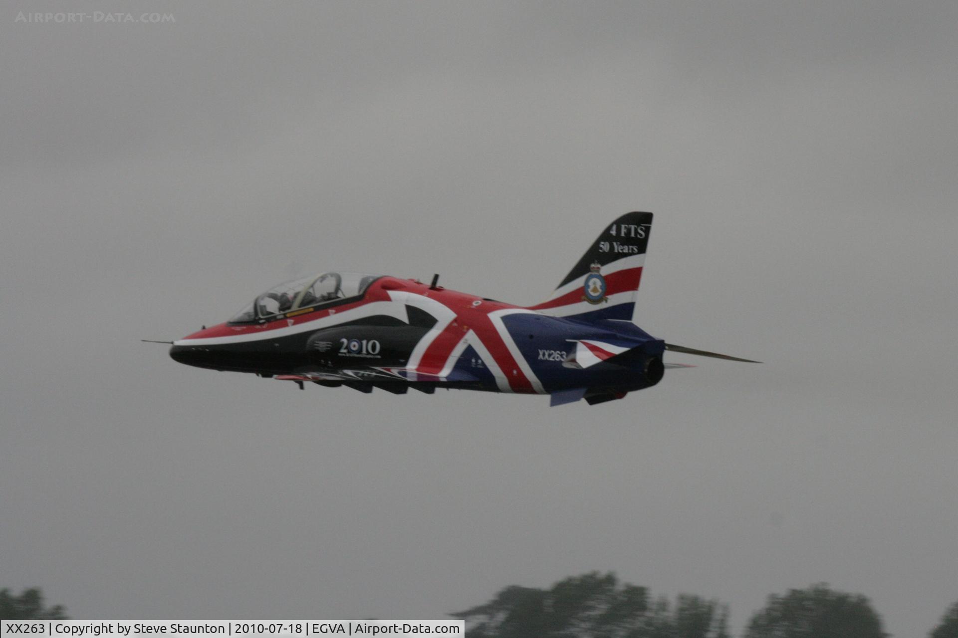 XX263, 1978 Hawker Siddeley Hawk T.1A C/N 099/312099, Taken at the Royal International Air Tattoo 2010